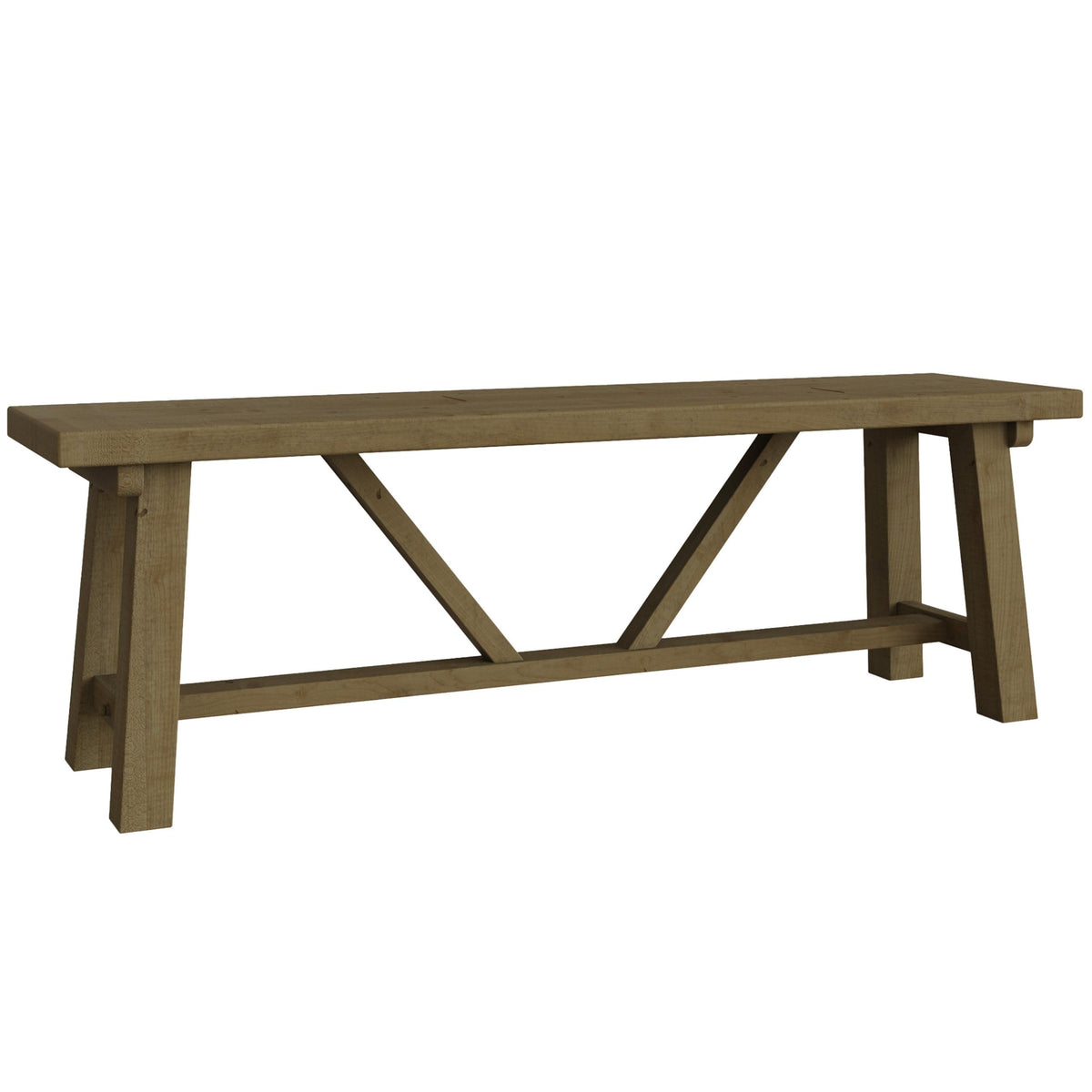 Drift Reclaimed Pine Dining Bench – The Orchard Home and Gifts