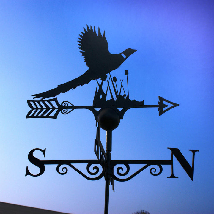 Pheasant Steel Weathervane - The Orchard Home and Gifts