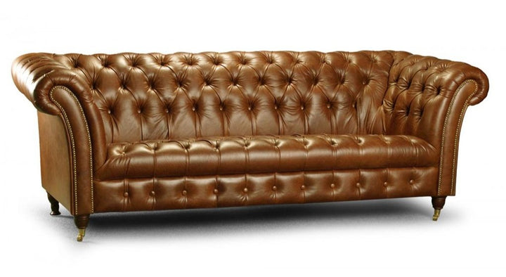 Bretby Two Seater Sofa Brown Cerato Leather