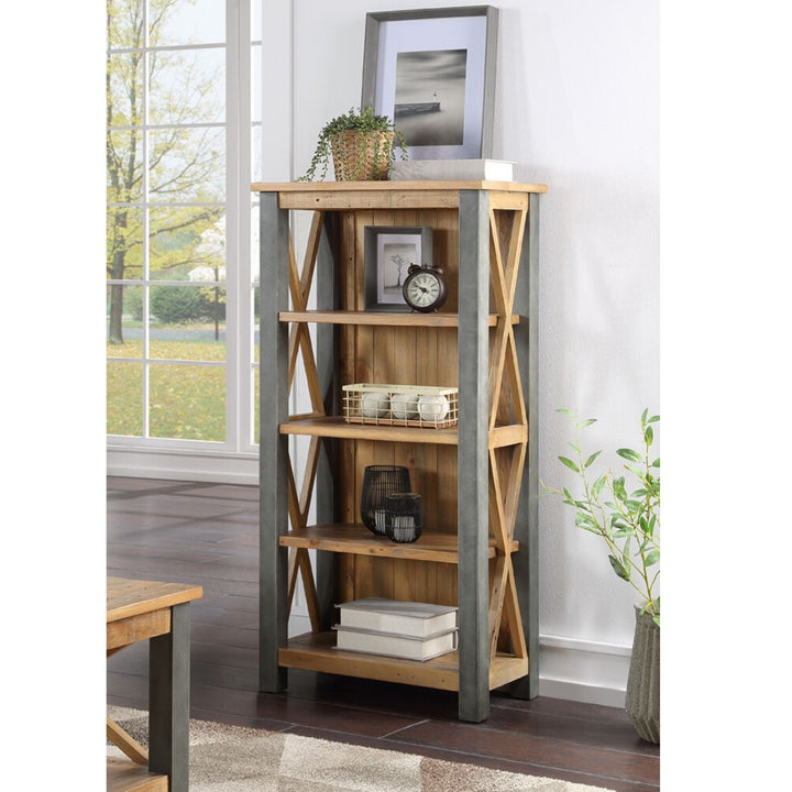 Harringay Reclaimed Wood Small Bookcase - The Orchard Home and Gifts
