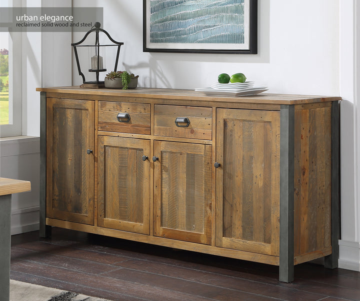 Harringay Reclaimed Wood Extra Large Sideboard - The Orchard Home and Gifts