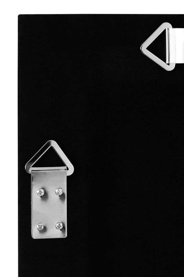 Hollis White Panelled Wood Wall Mirror