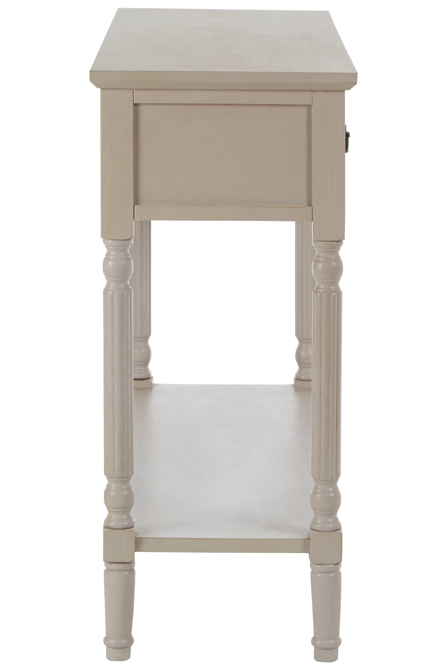 Grey Putty Three Drawer Console Table - The Orchard Home and Gifts