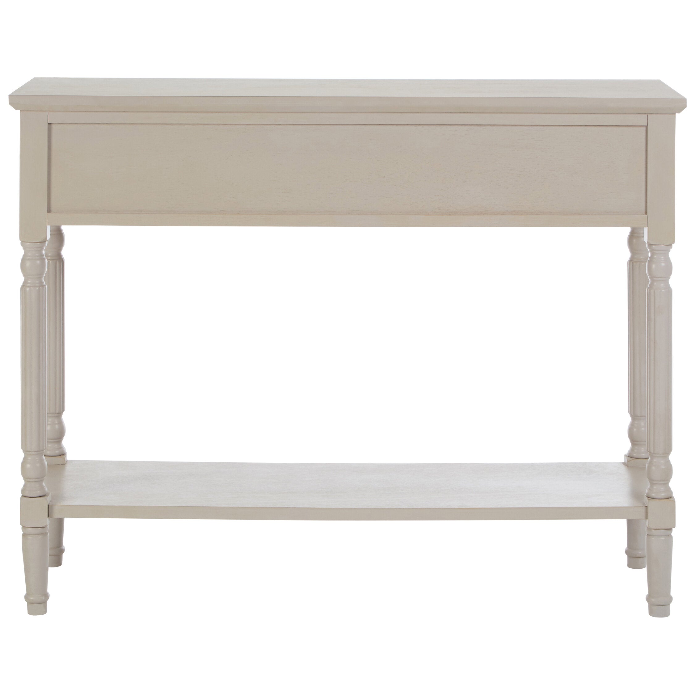 Grey Putty Three Drawer Console Table - The Orchard Home and Gifts