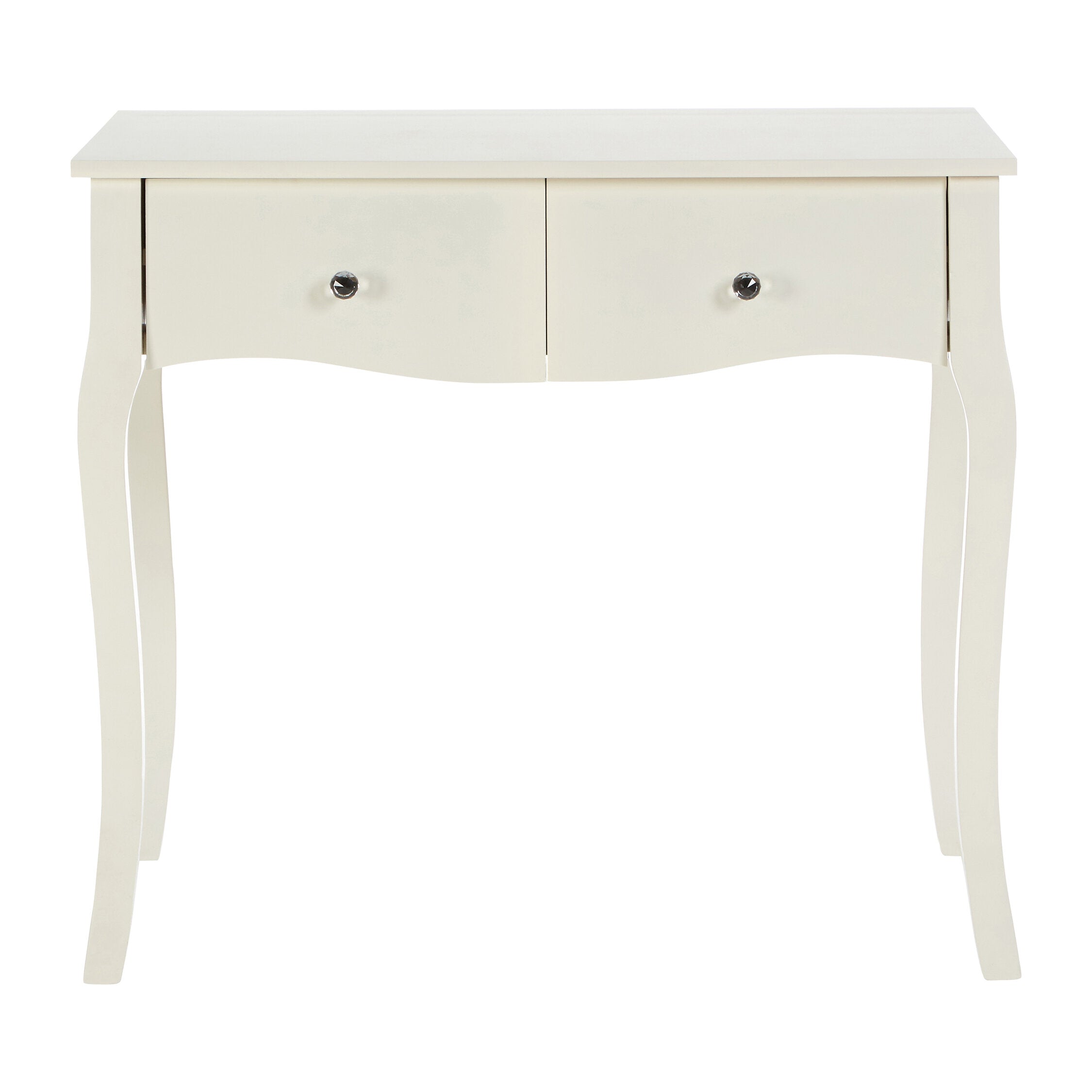 Classic Cream Two Drawer Small Console Table - The Orchard Home and Gifts