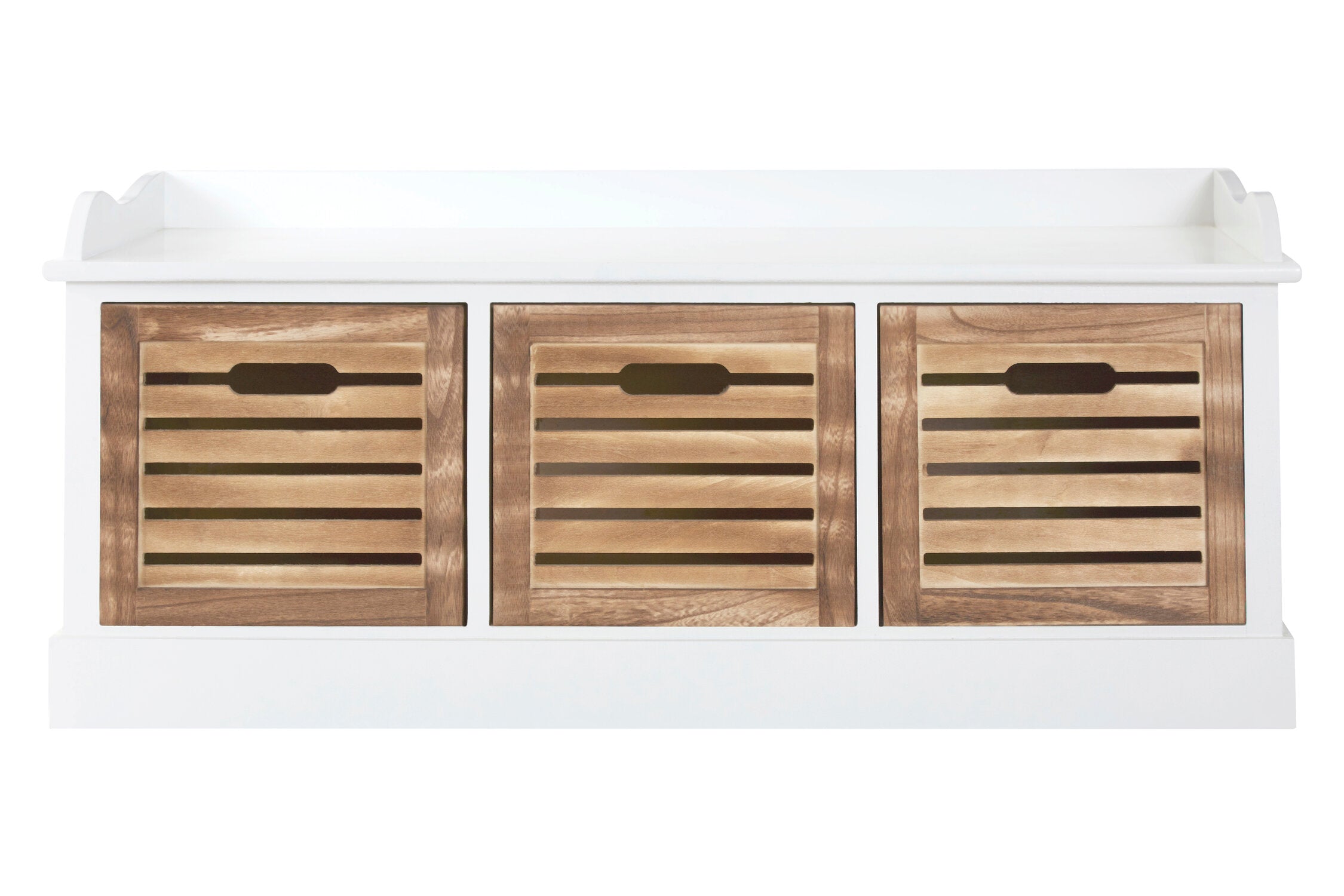 Costal Three Drawer Hallway Storage Bench - The Orchard Home and Gifts