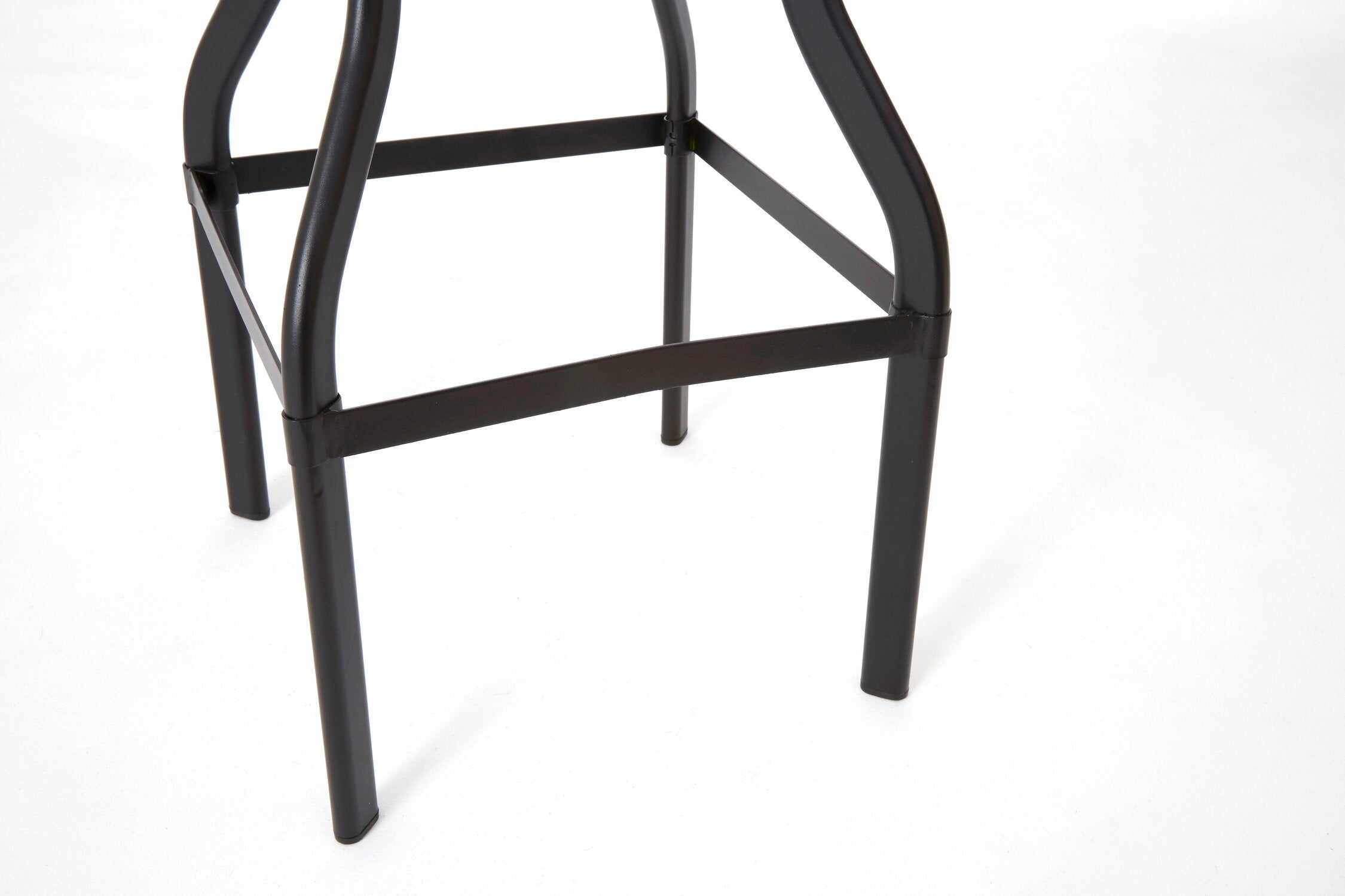 Black Metal Adjustable Bar Stool - The Orchard Home and Gifts