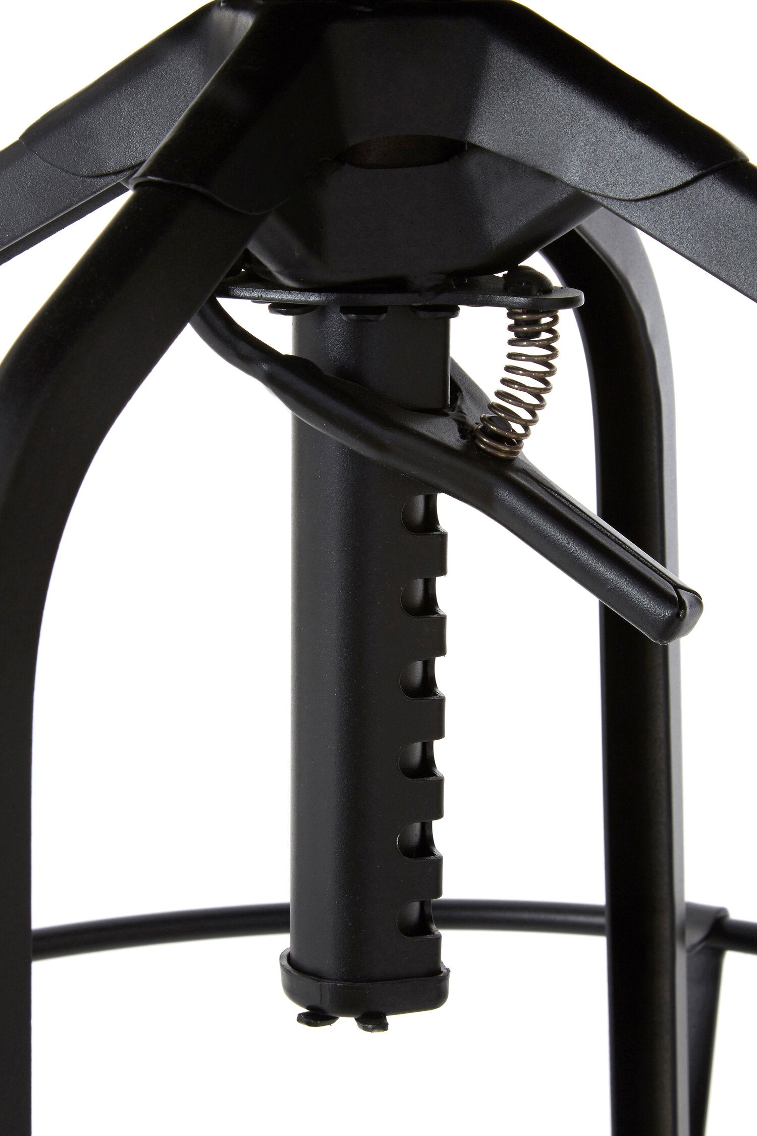 Iron and Wood Adjustable Bar Stool - The Orchard Home and Gifts