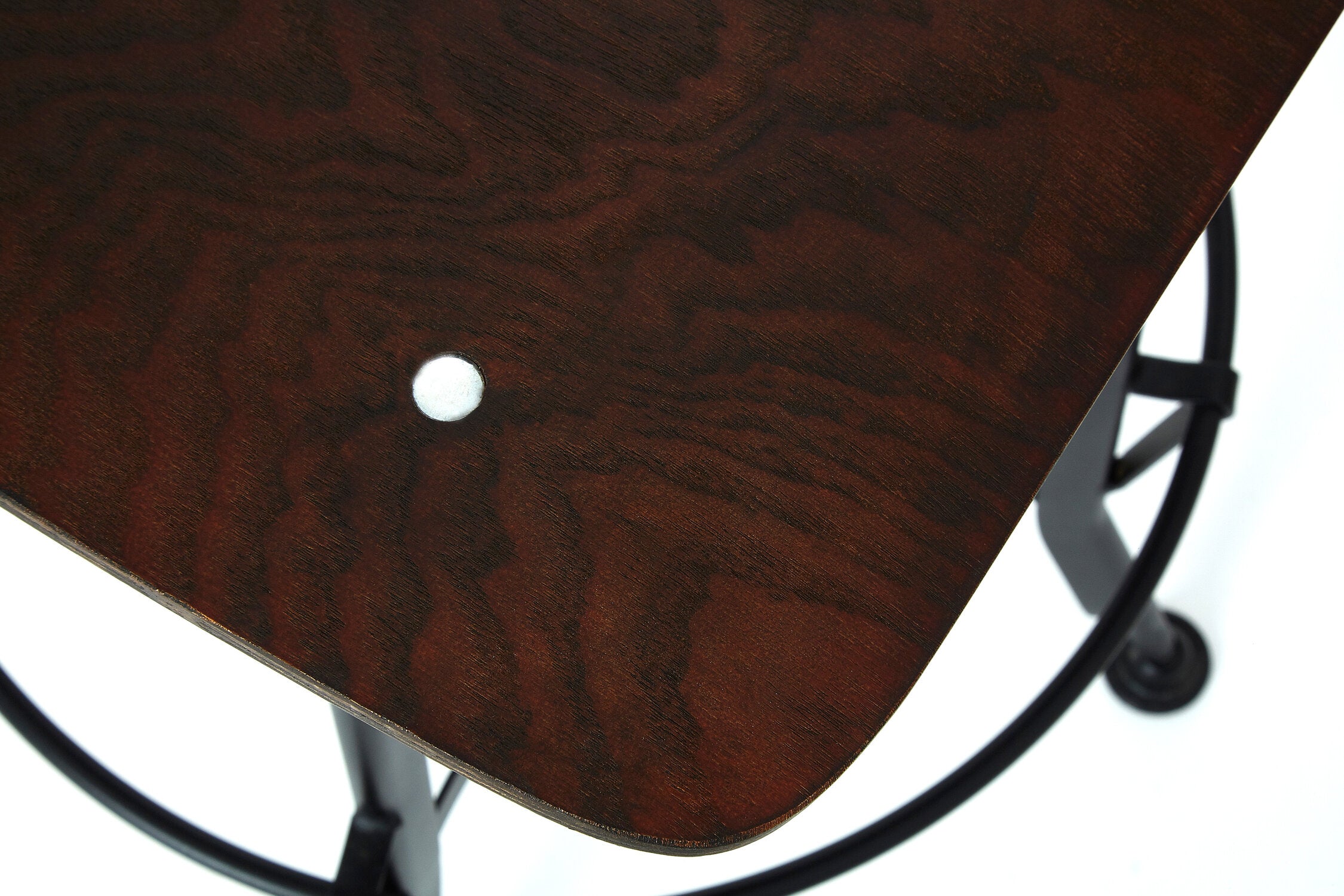 Iron and Wood Adjustable Bar Stool - The Orchard Home and Gifts