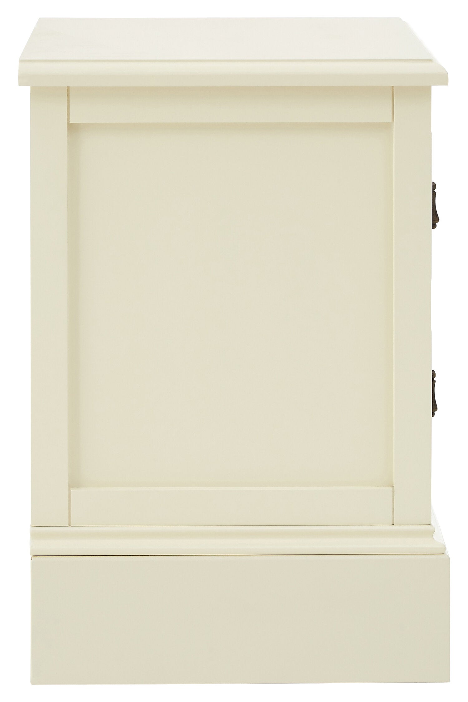 Classic Ivory Two Drawer Bedside Cabinet - The Orchard Home and Gifts