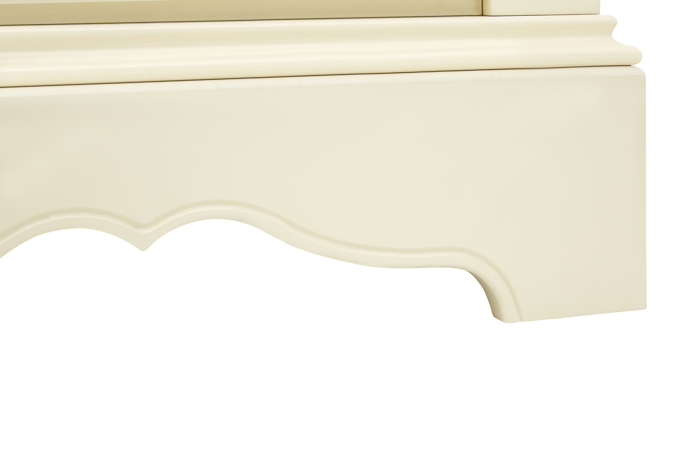 Classic Ivory Two Drawer Bedside Cabinet - The Orchard Home and Gifts