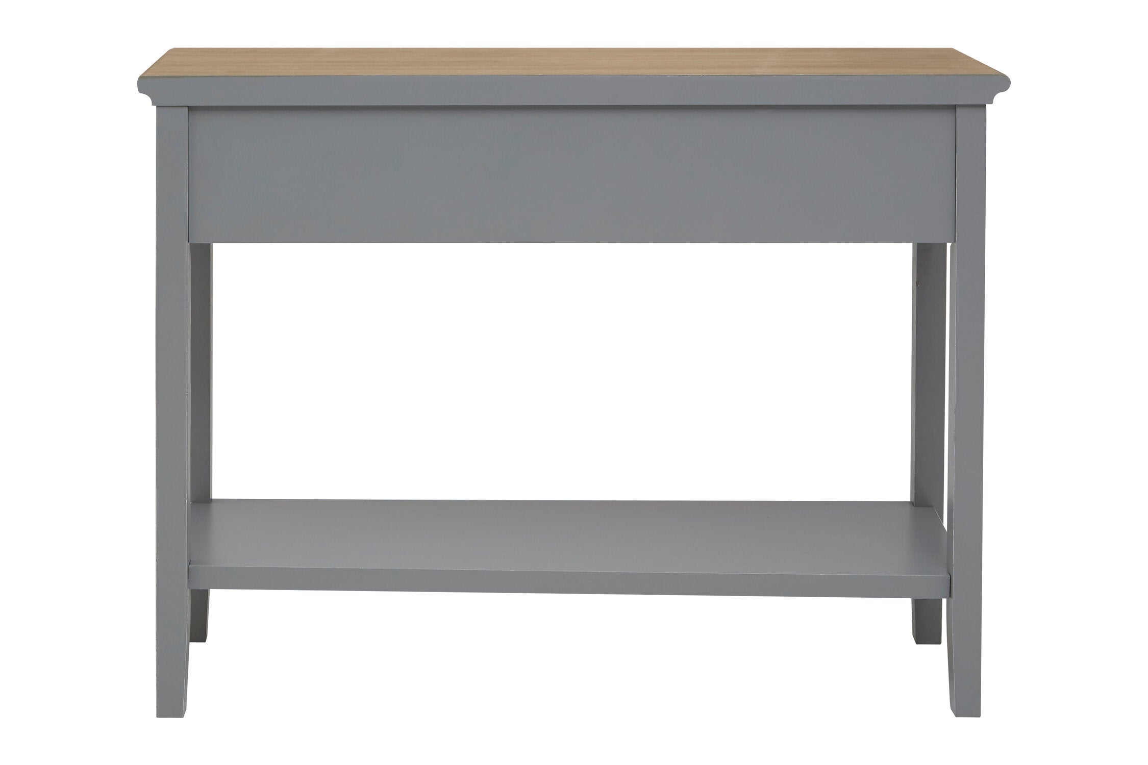 Windsor Grey Two Drawer Console Table - The Orchard Home and Gifts