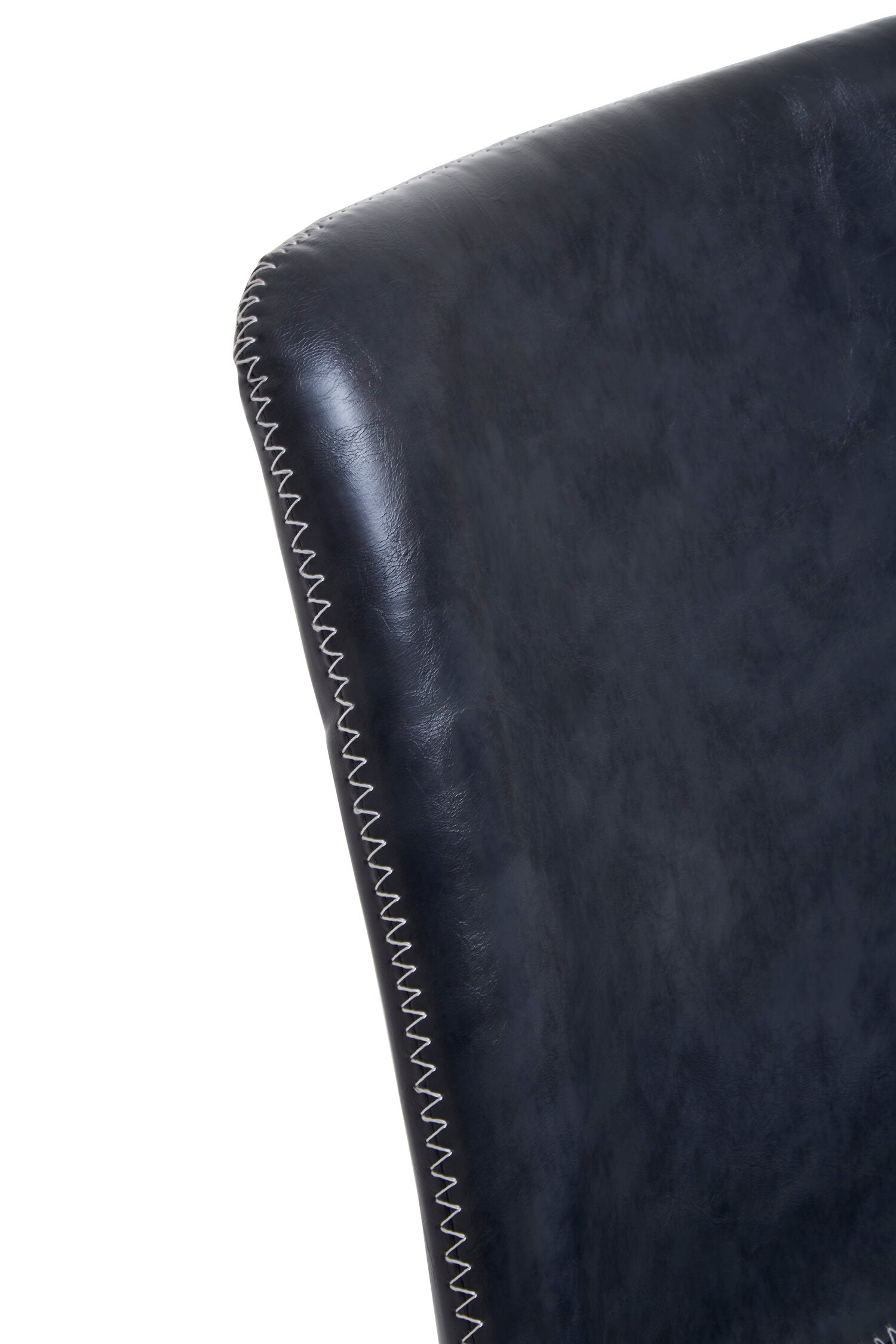 Morris Grey PU Leather Swivel Office Chair - The Orchard Home and Gifts