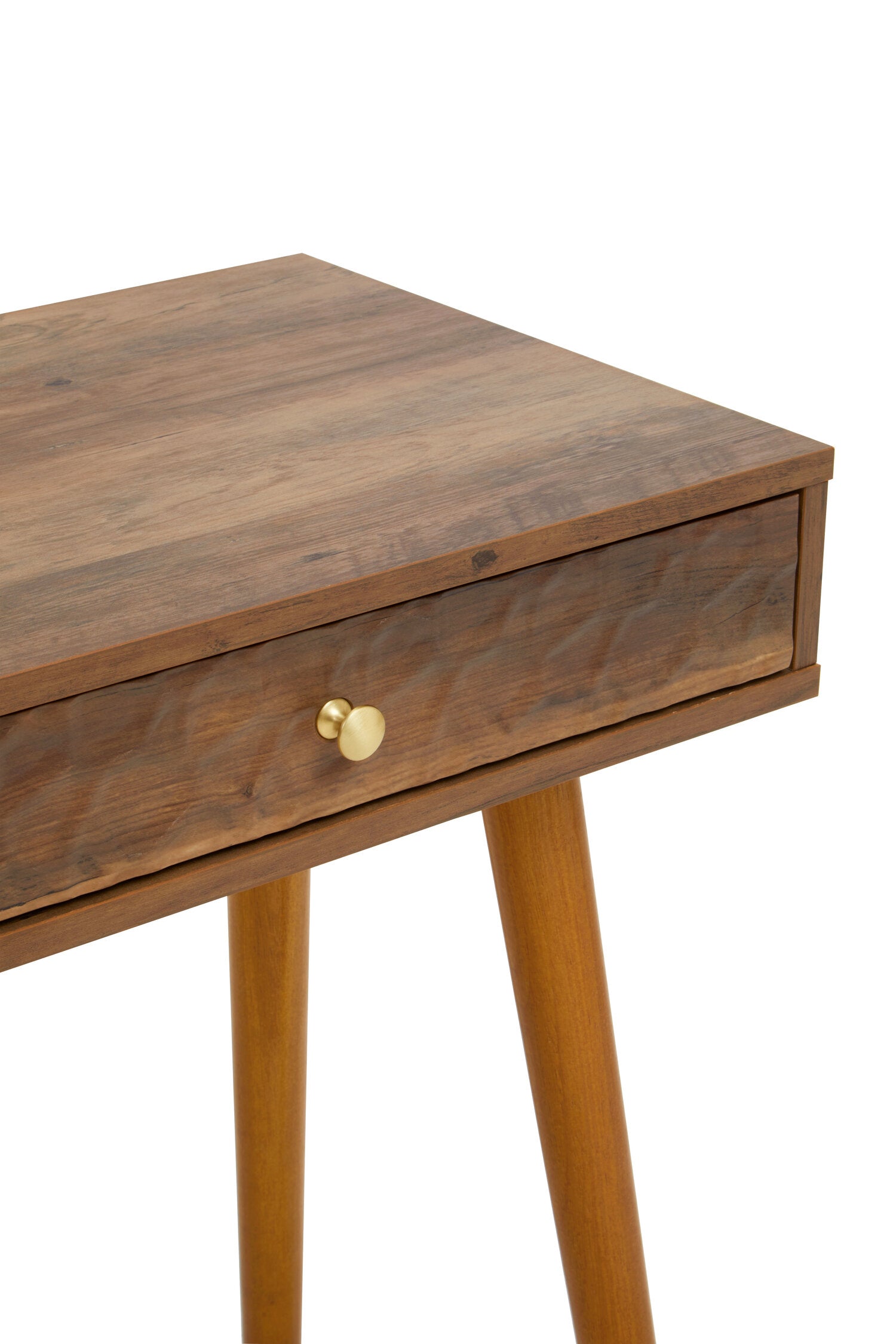 Malin Wood Veneer Two Drawer Console Table - The Orchard Home and Gifts