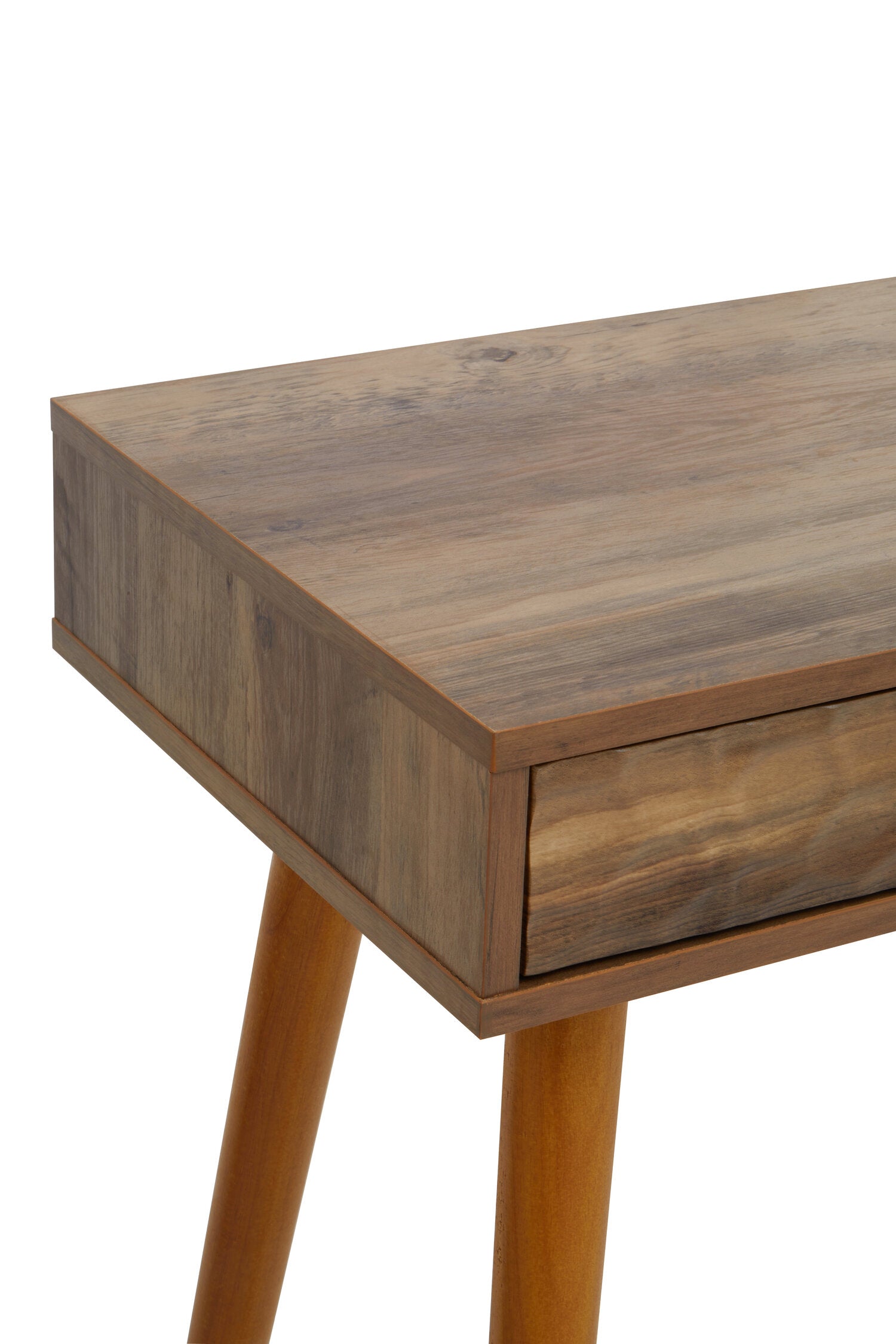 Malin Wood Veneer Two Drawer Console Table - The Orchard Home and Gifts