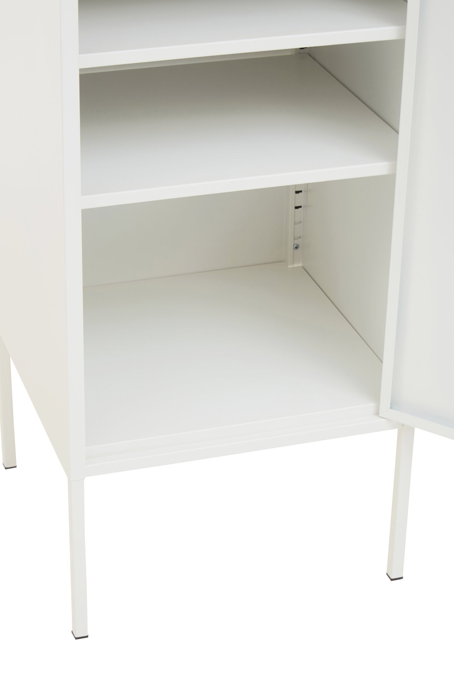 Stamford Small White Metal Locker - The Orchard Home and Gifts