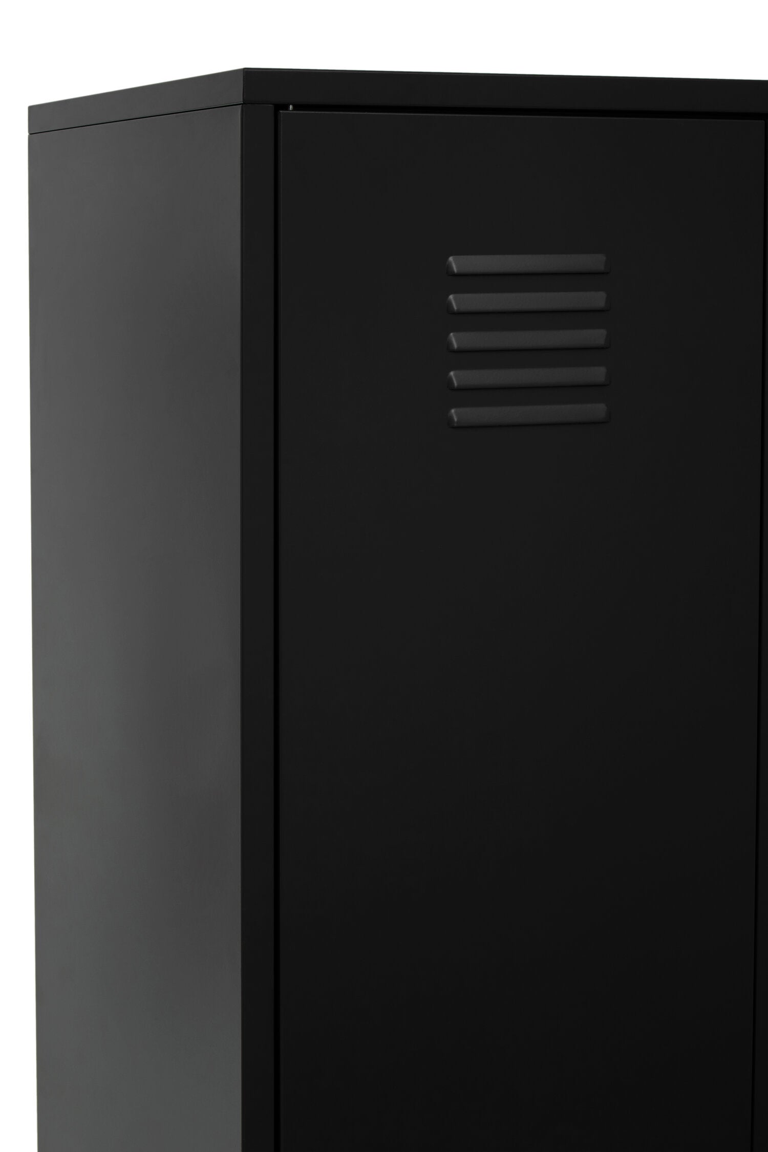 Stamford Black Two Door Metal Locker - The Orchard Home and Gifts