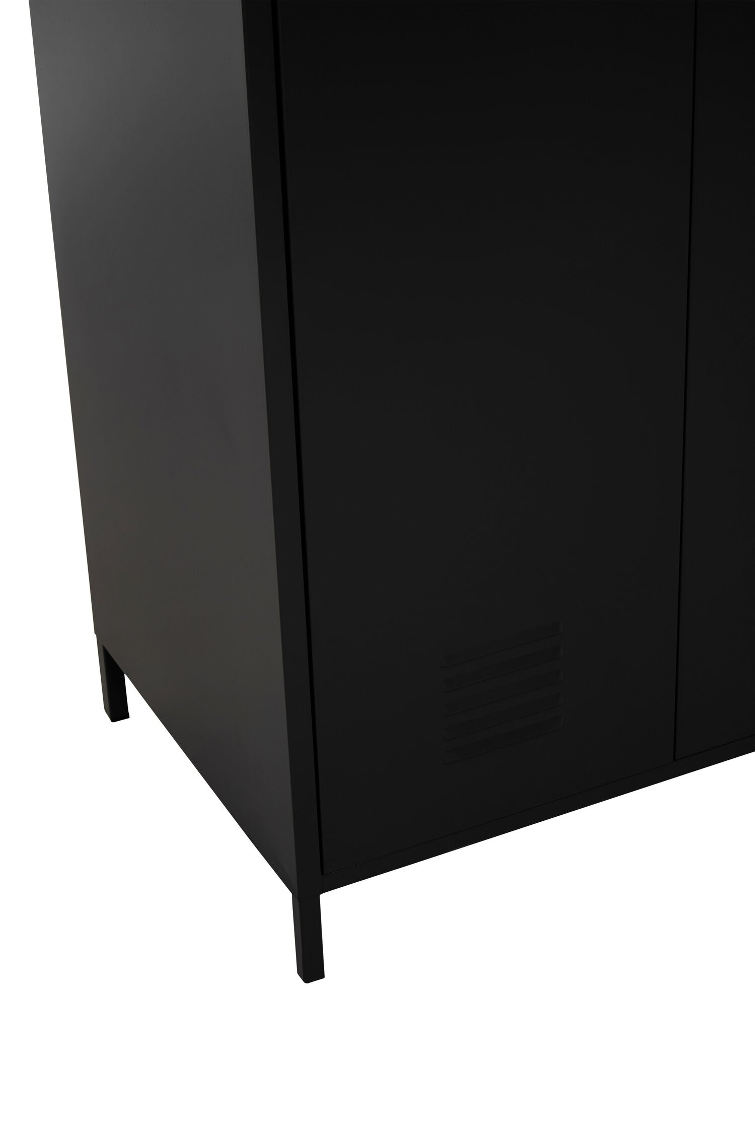 Stamford Black Two Door Metal Locker - The Orchard Home and Gifts