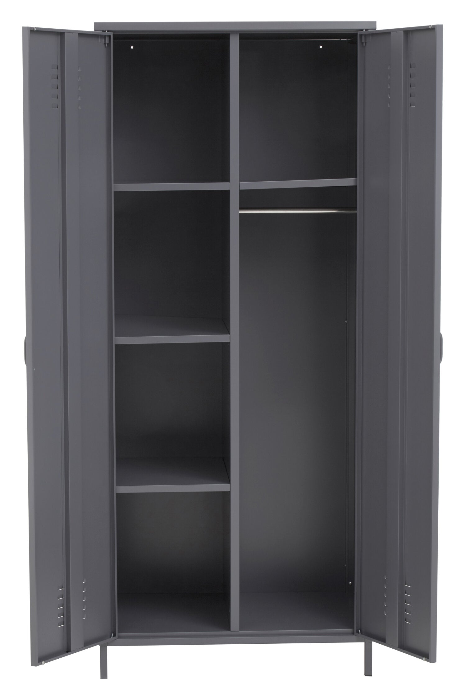 Stamford Grey Two Door Metal Locker - The Orchard Home and Gifts