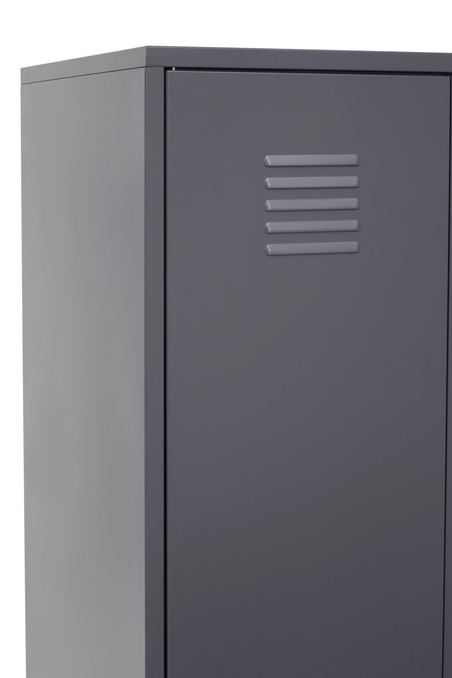 Stamford Grey Two Door Metal Locker - The Orchard Home and Gifts