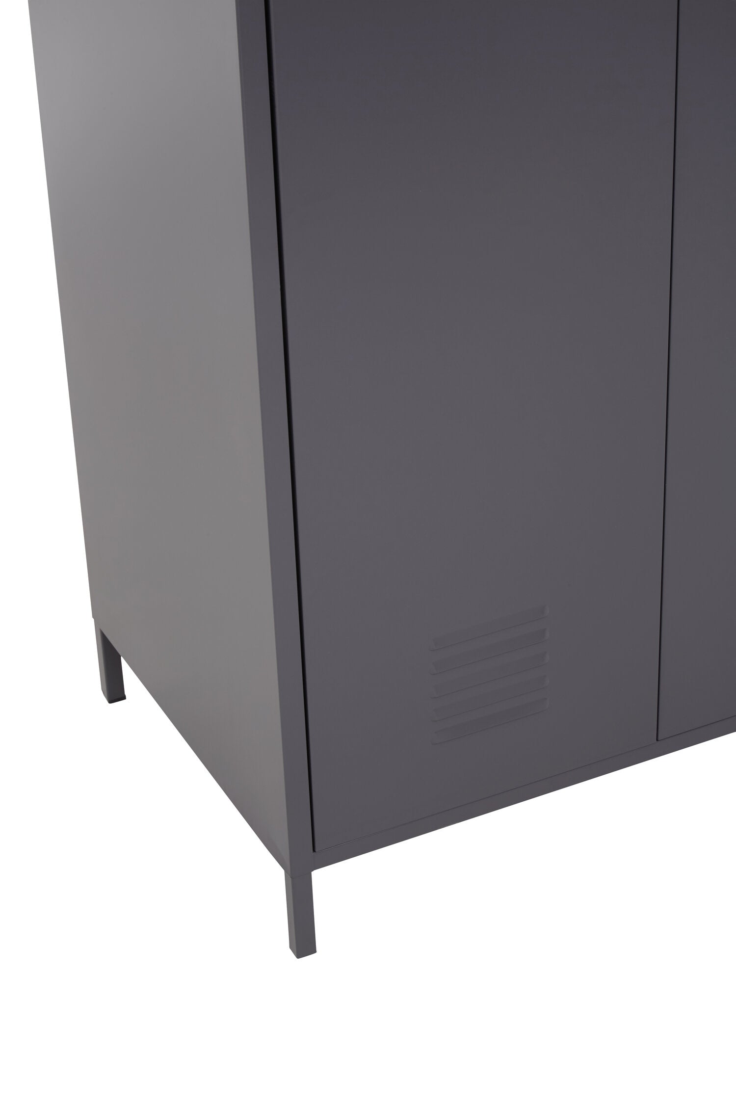 Stamford Grey Two Door Metal Locker - The Orchard Home and Gifts
