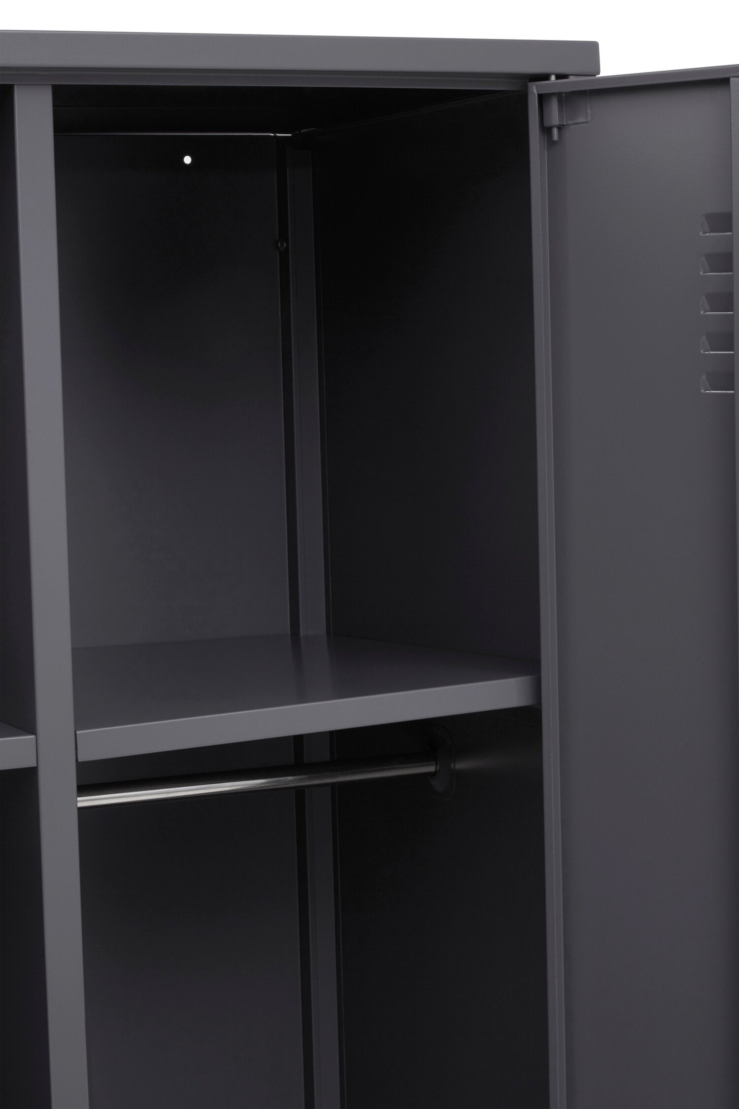 Stamford Grey Two Door Metal Locker - The Orchard Home and Gifts