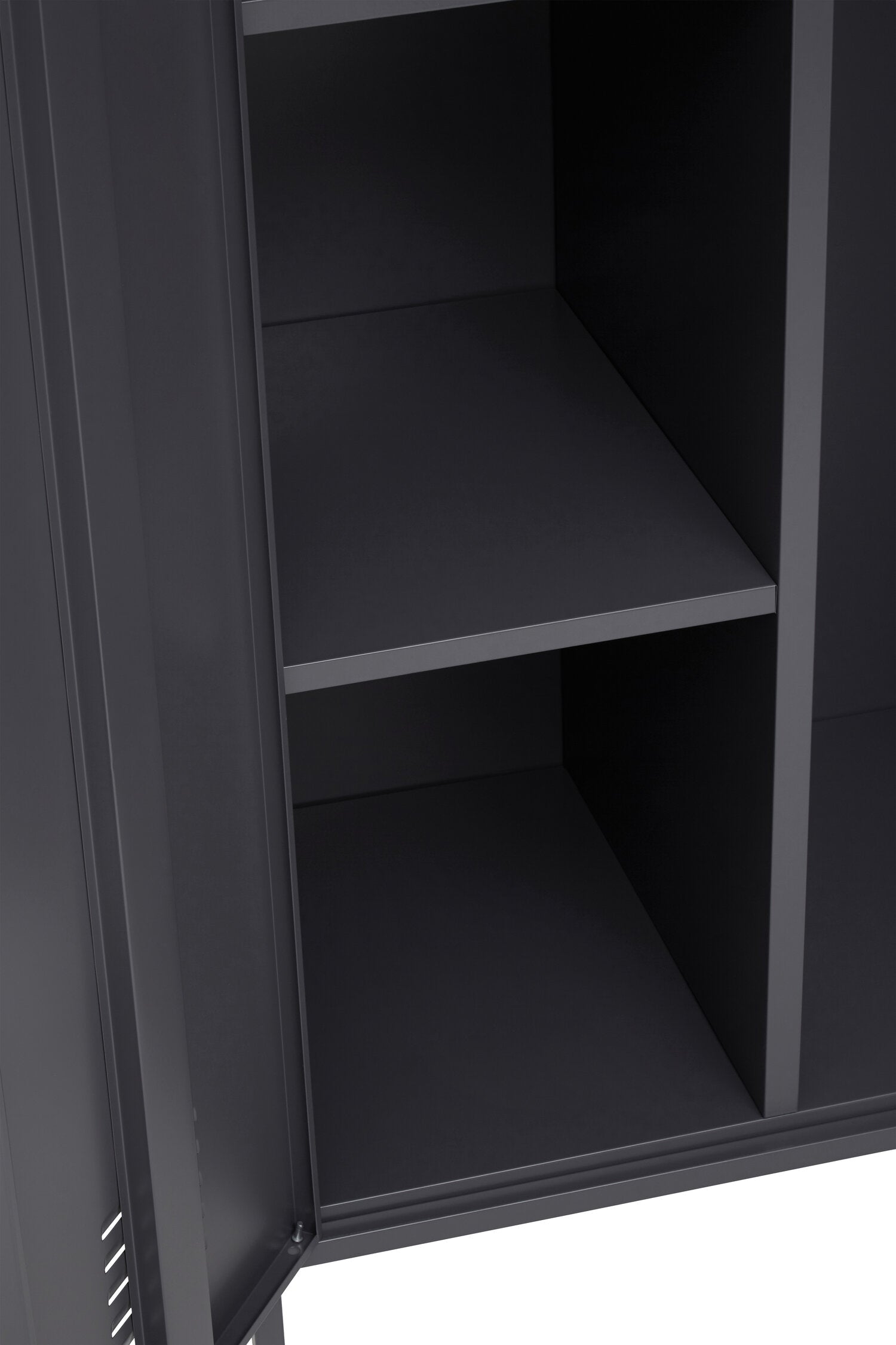 Stamford Grey Two Door Metal Locker - The Orchard Home and Gifts