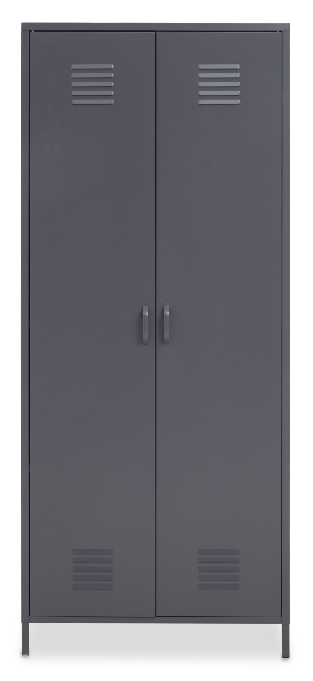 Stamford Grey Two Door Metal Locker - The Orchard Home and Gifts