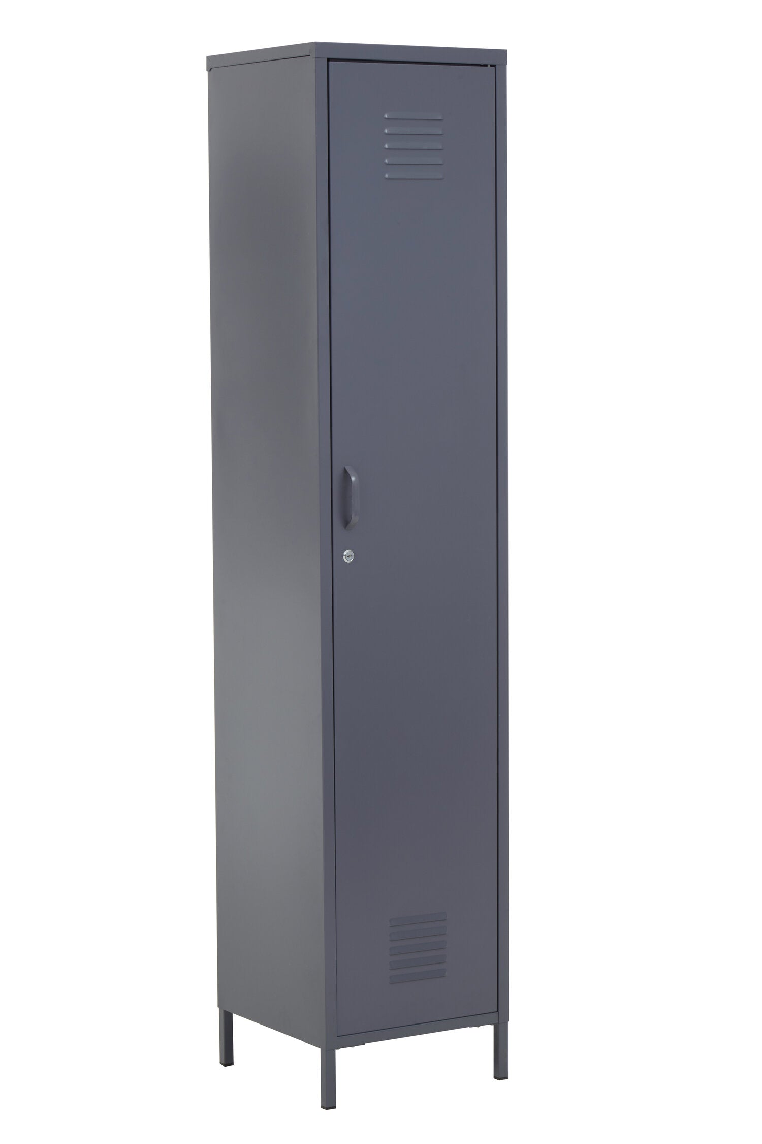 Stamford Grey One Door Tall Metal Locker - The Orchard Home and Gifts