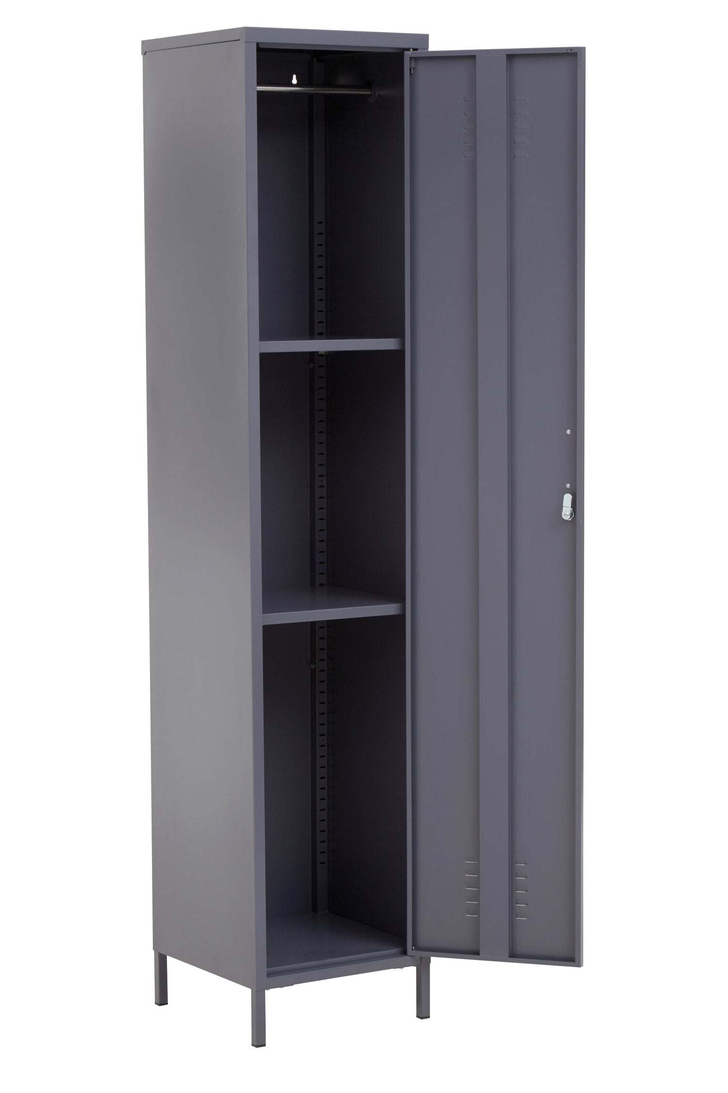 Stamford Grey One Door Tall Metal Locker - The Orchard Home and Gifts