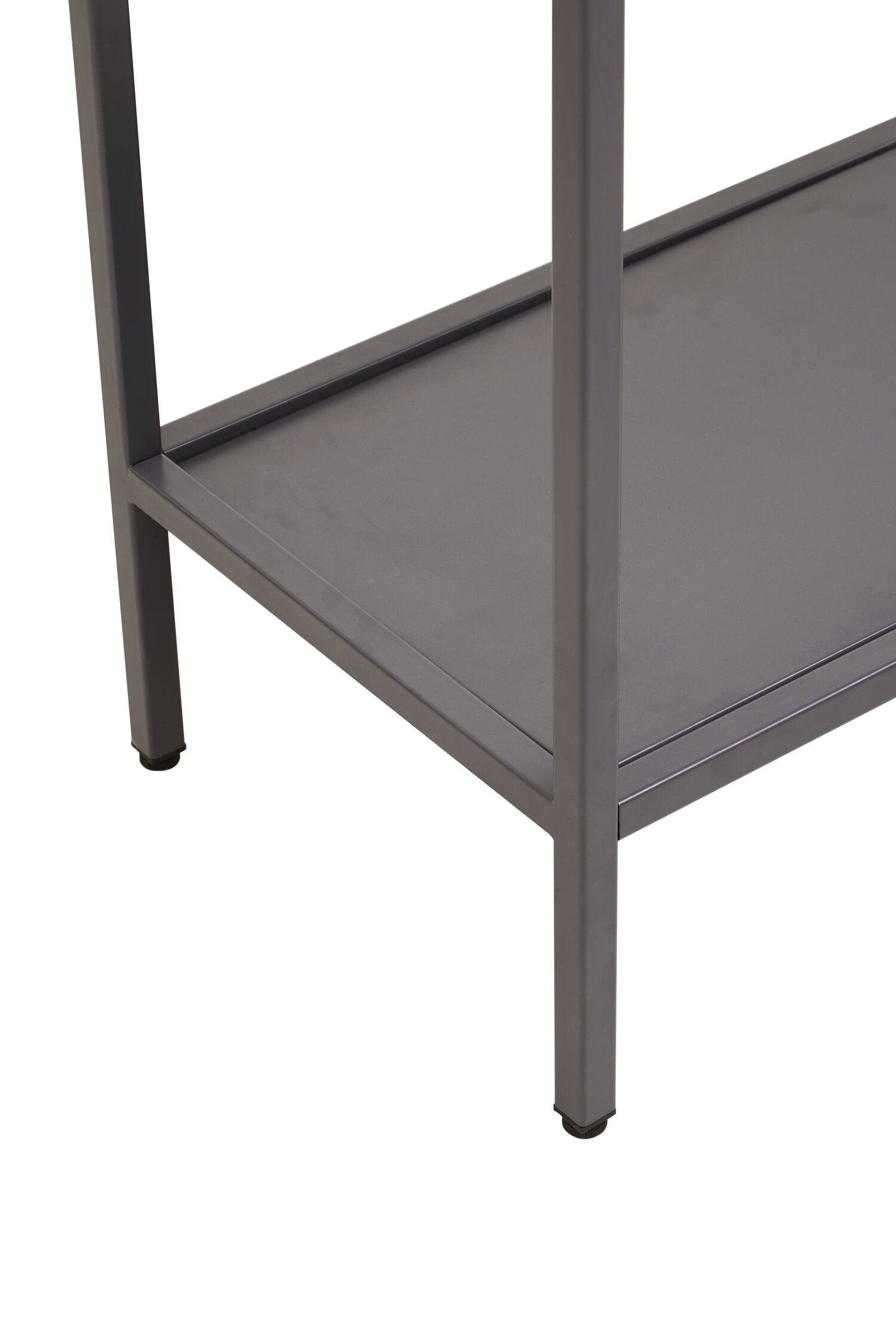 Asier Grey Metal Medium Two Door Cabinet with Shelf - The Orchard Home and Gifts
