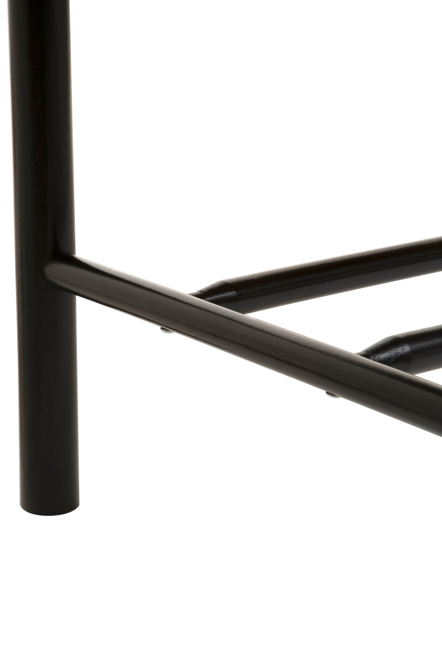 Naku Natural Rope and Black Wood Large Bench - The Orchard Home and Gifts