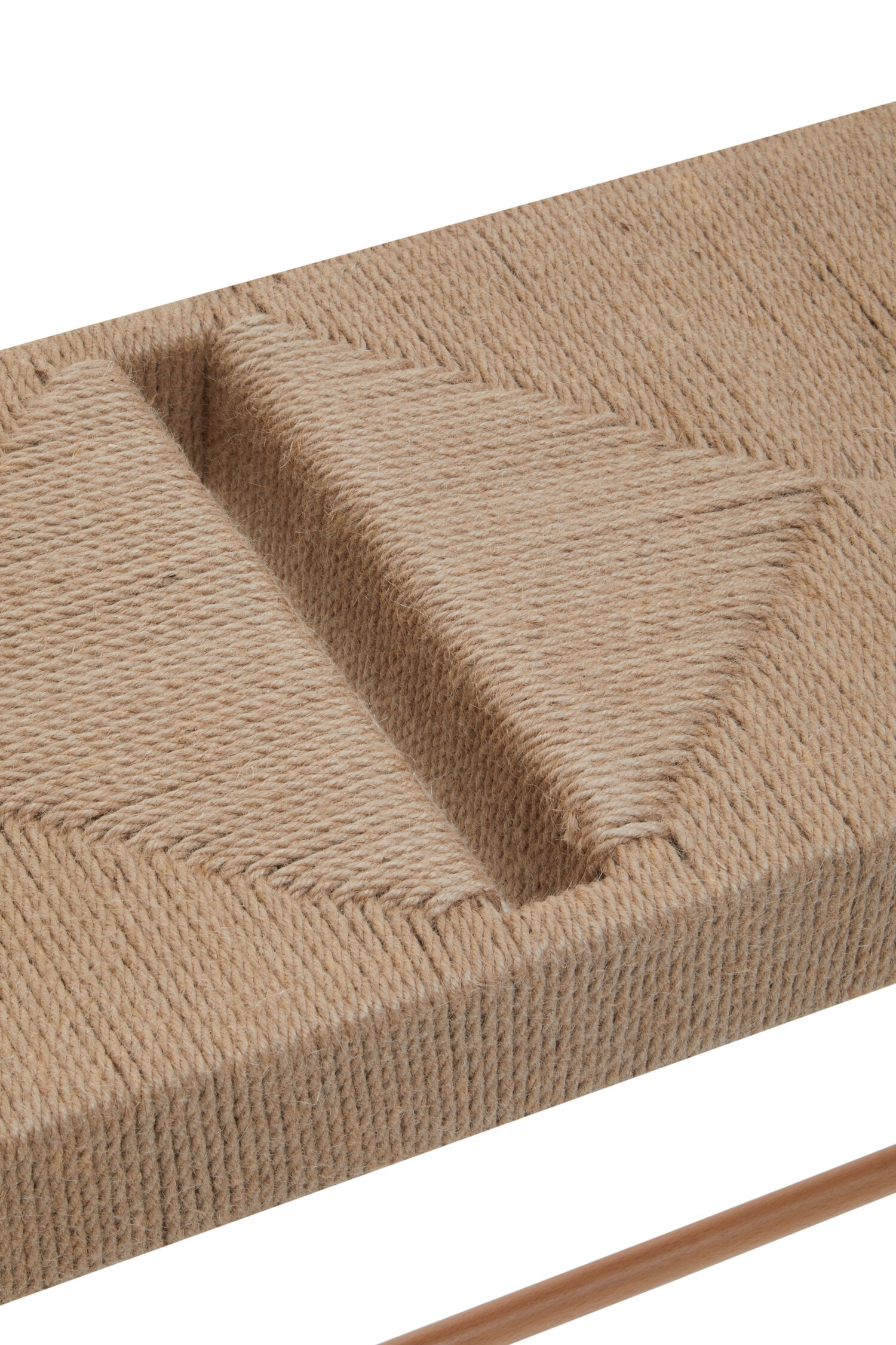 Naku Natural Rope and Beechwood Large Bench - The Orchard Home and Gifts