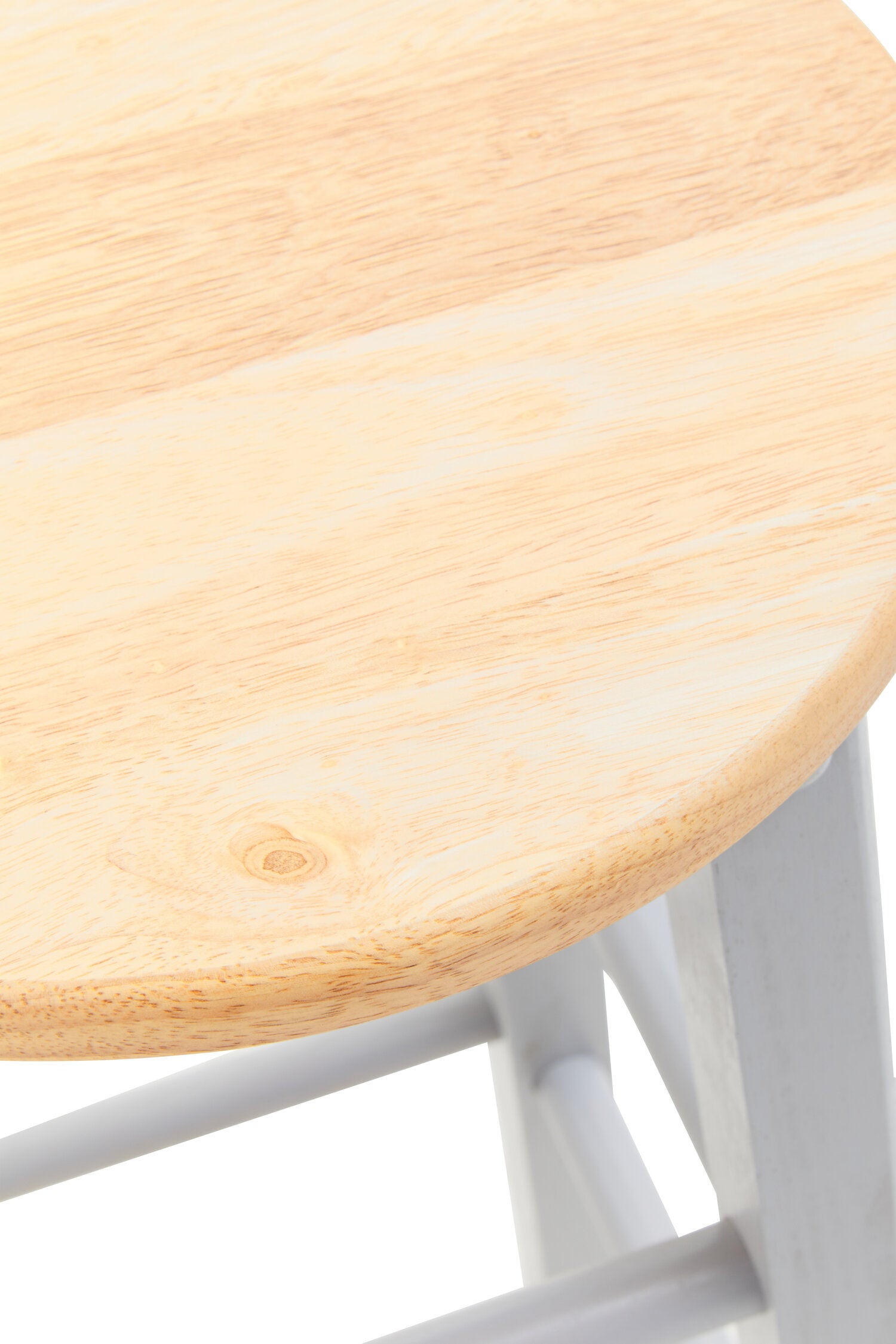 Grey and Natural Wood Kitchen Bar Stool - The Orchard Home and Gifts