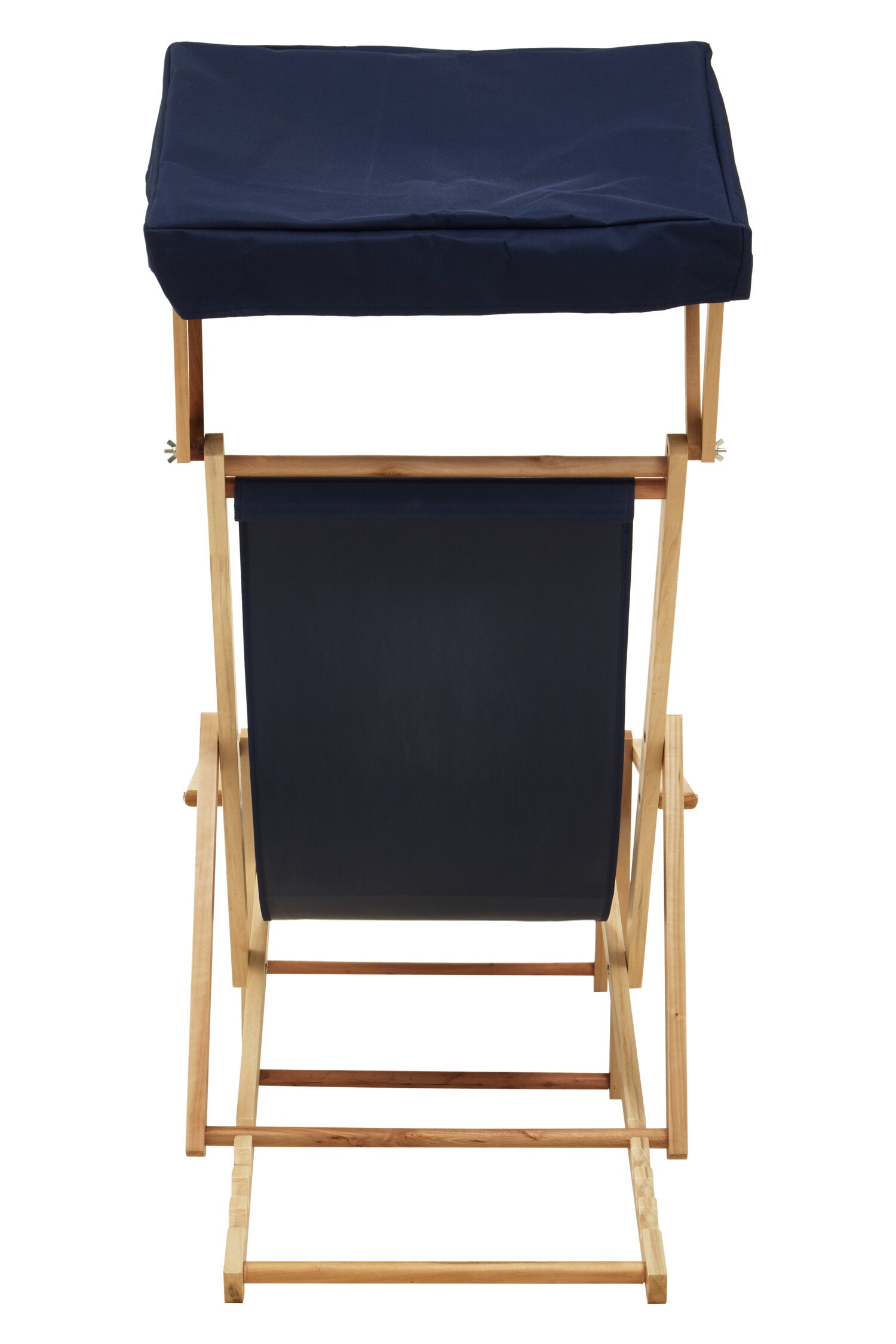 Hampton Blue Wooden Lounger - The Orchard Home and Gifts