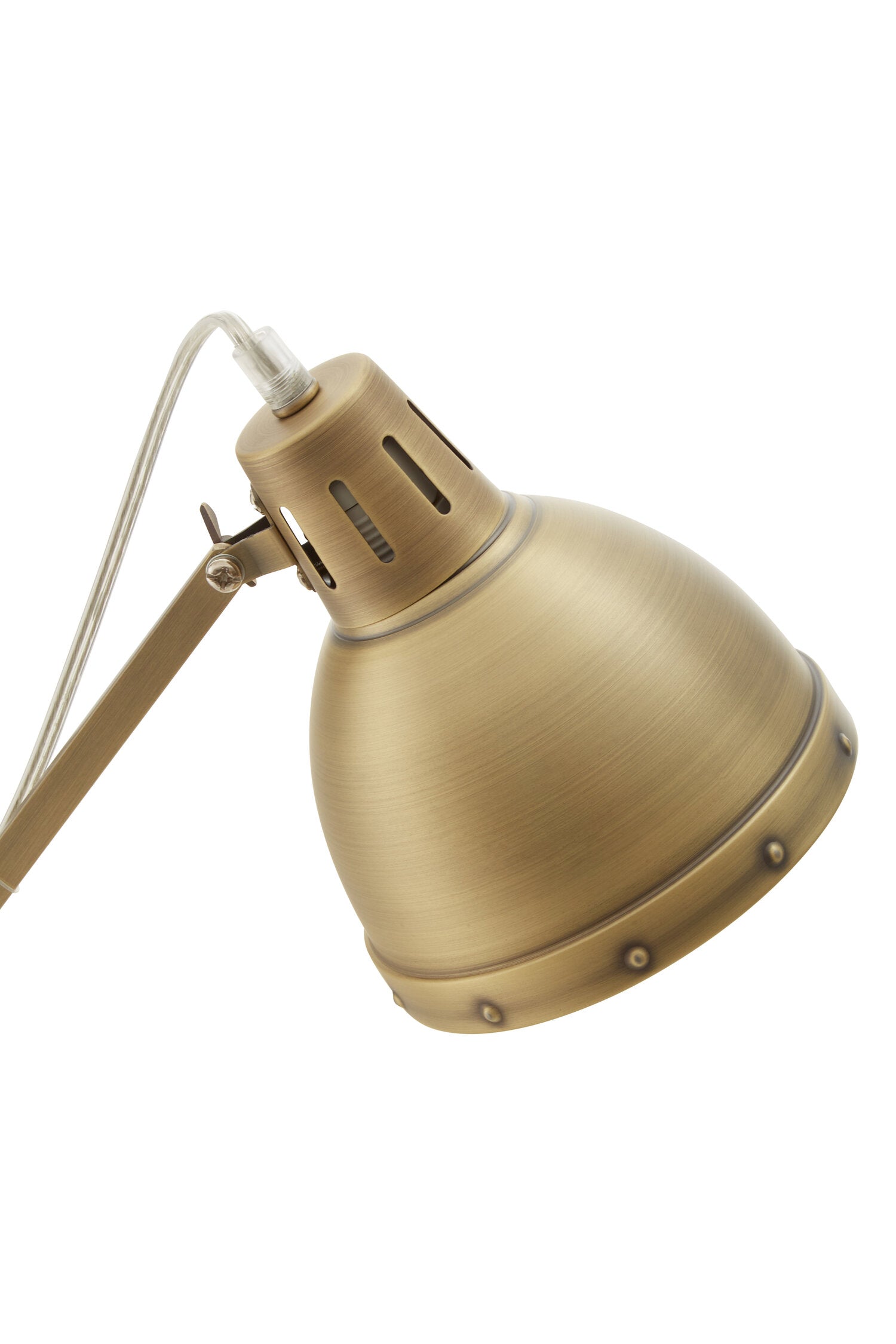 Antique Brass Adjustable Desk Lamp - The Orchard Home and Gifts