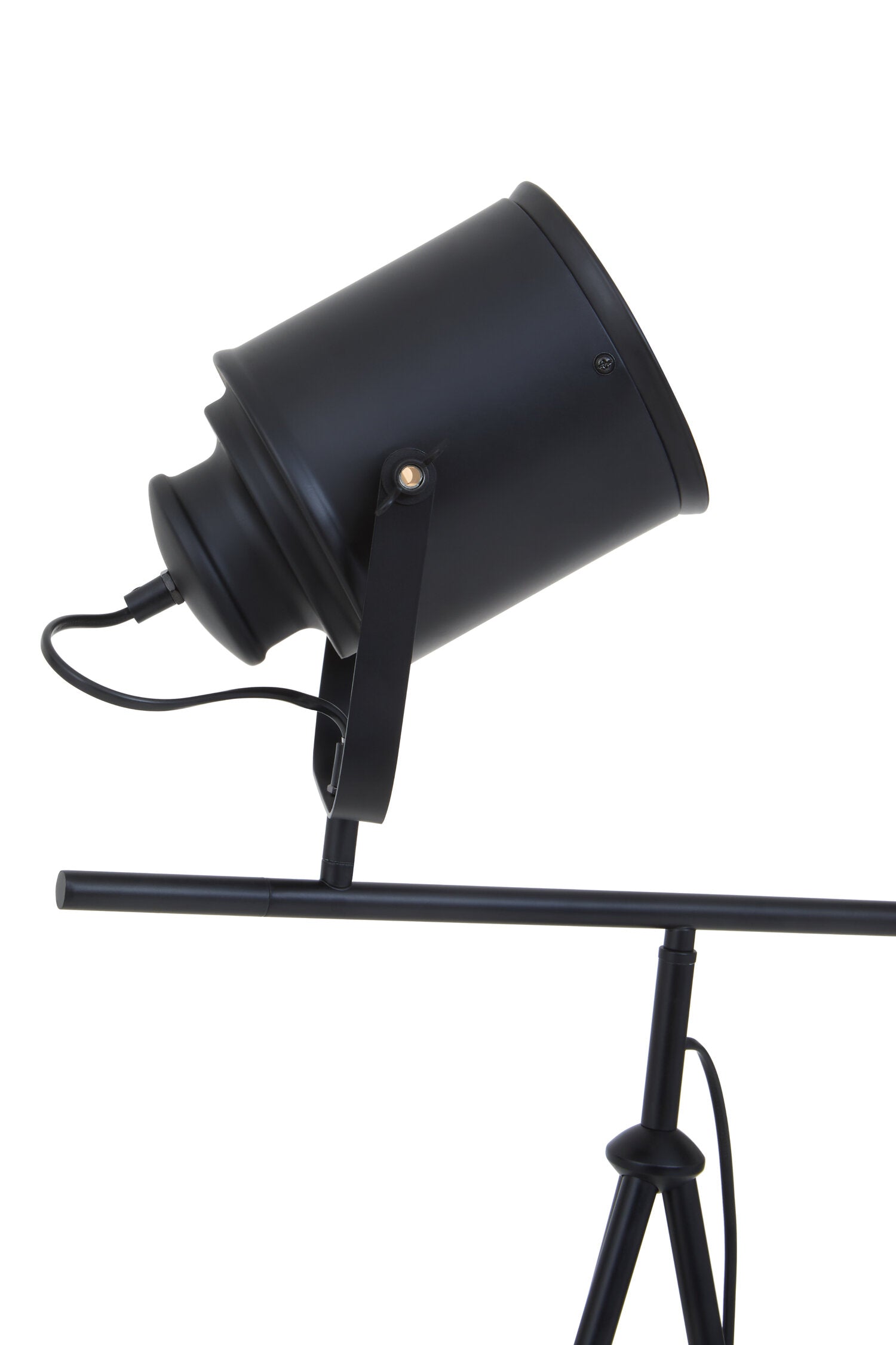 Black Double Spotlight Tripod Floor Lamp - The Orchard Home and Gifts