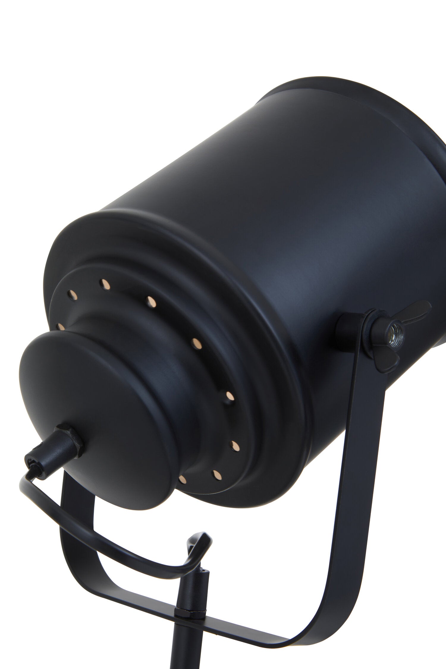 Black Double Spotlight Tripod Floor Lamp - The Orchard Home and Gifts