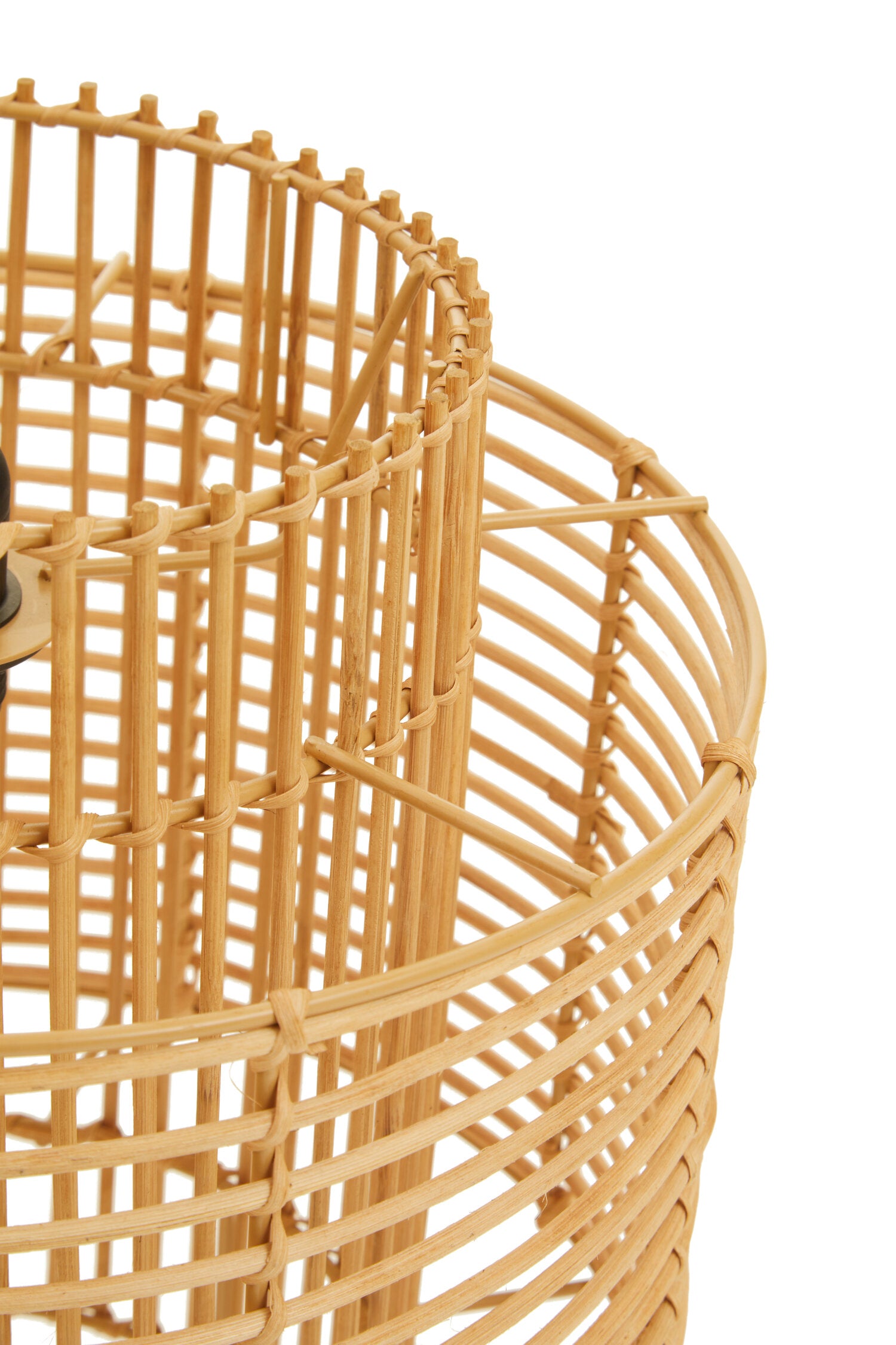 Natural Rattan Overlapping Pendant Light - The Orchard Home and Gifts