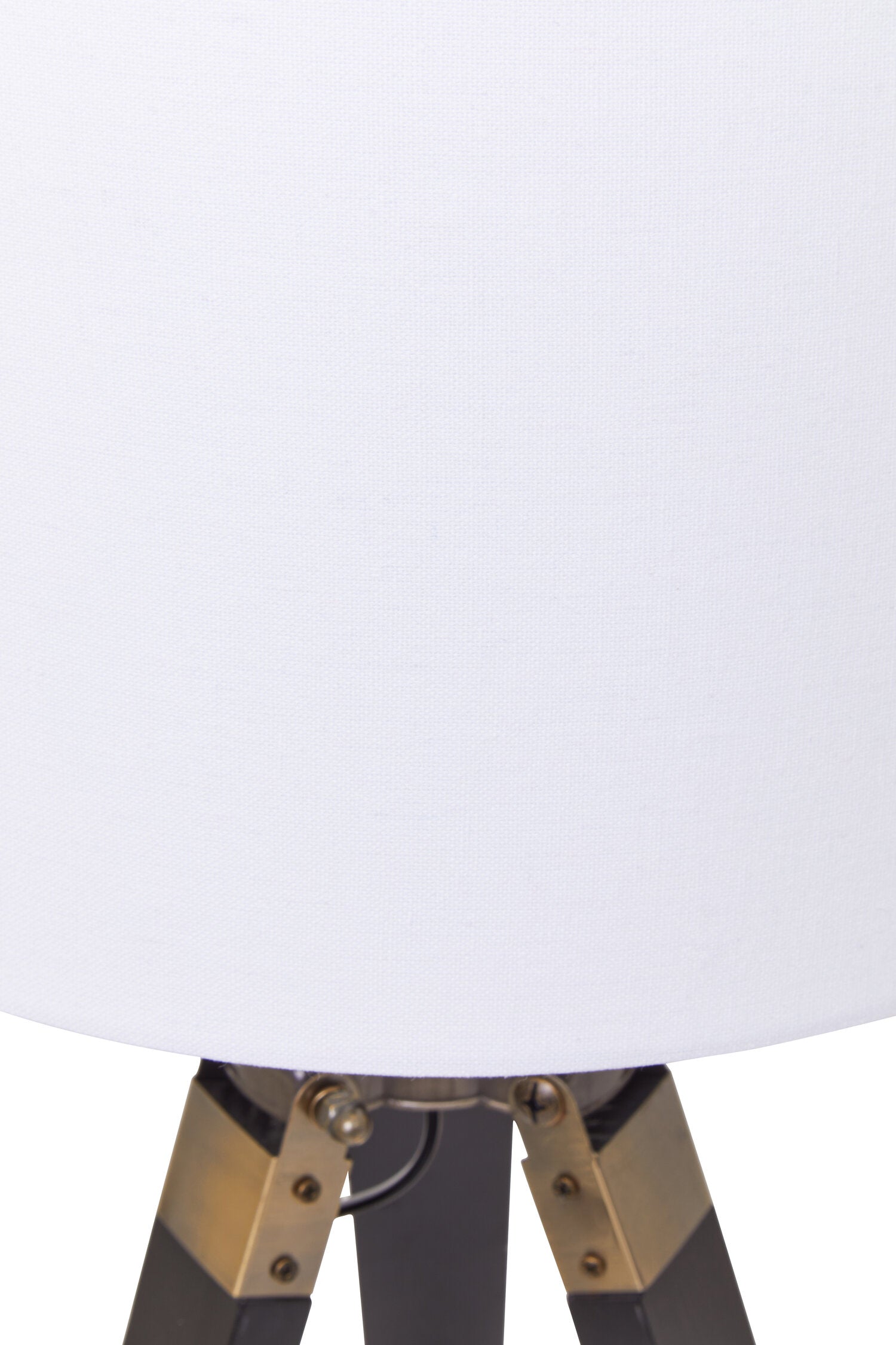 Black Tripod Table Lamp with Linen Shade - The Orchard Home and Gifts
