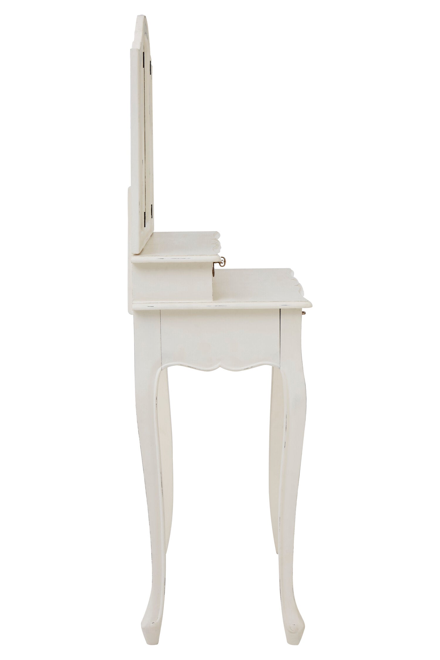 Chateau Classic White Triple Mirror Dressing Table - The Orchard Home and Gifts