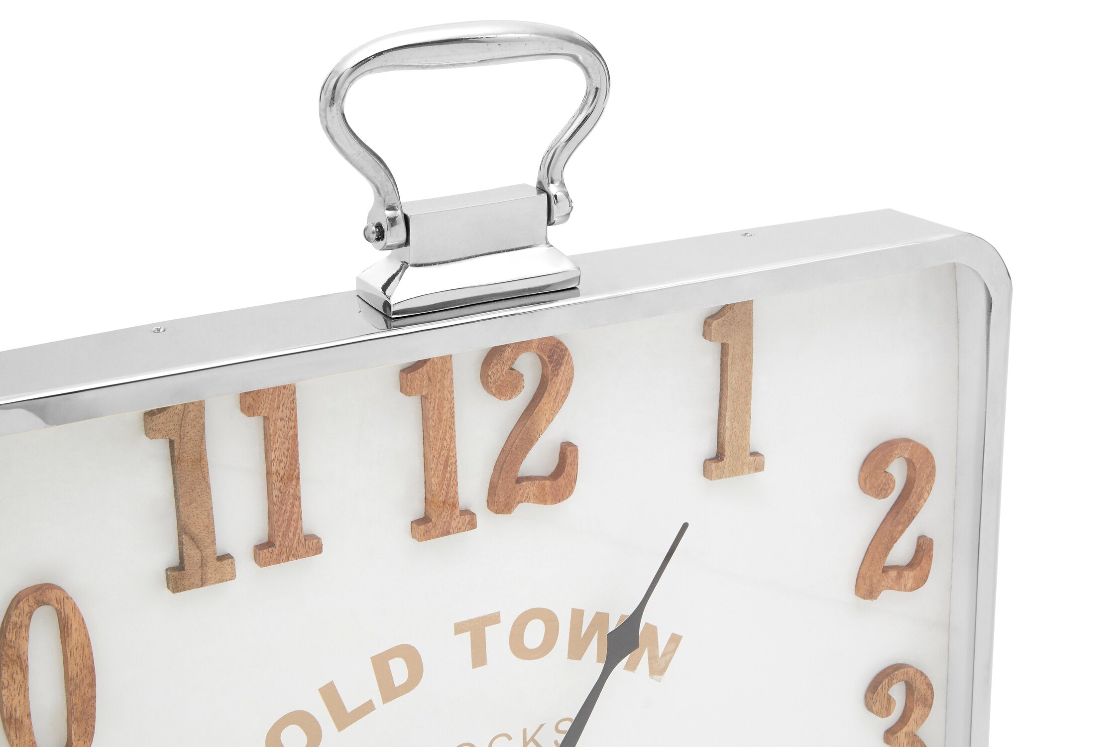 Old Town Classic White Pocket Watch Wall Clock - The Orchard Home and Gifts