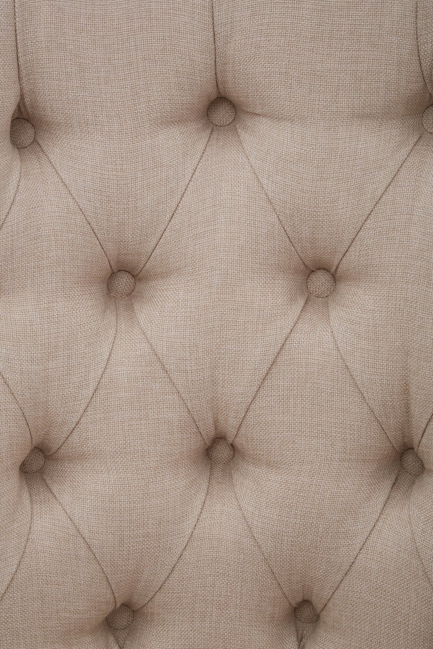 Cream Upholstered Button Tufted Armchair - The Orchard Home and Gifts
