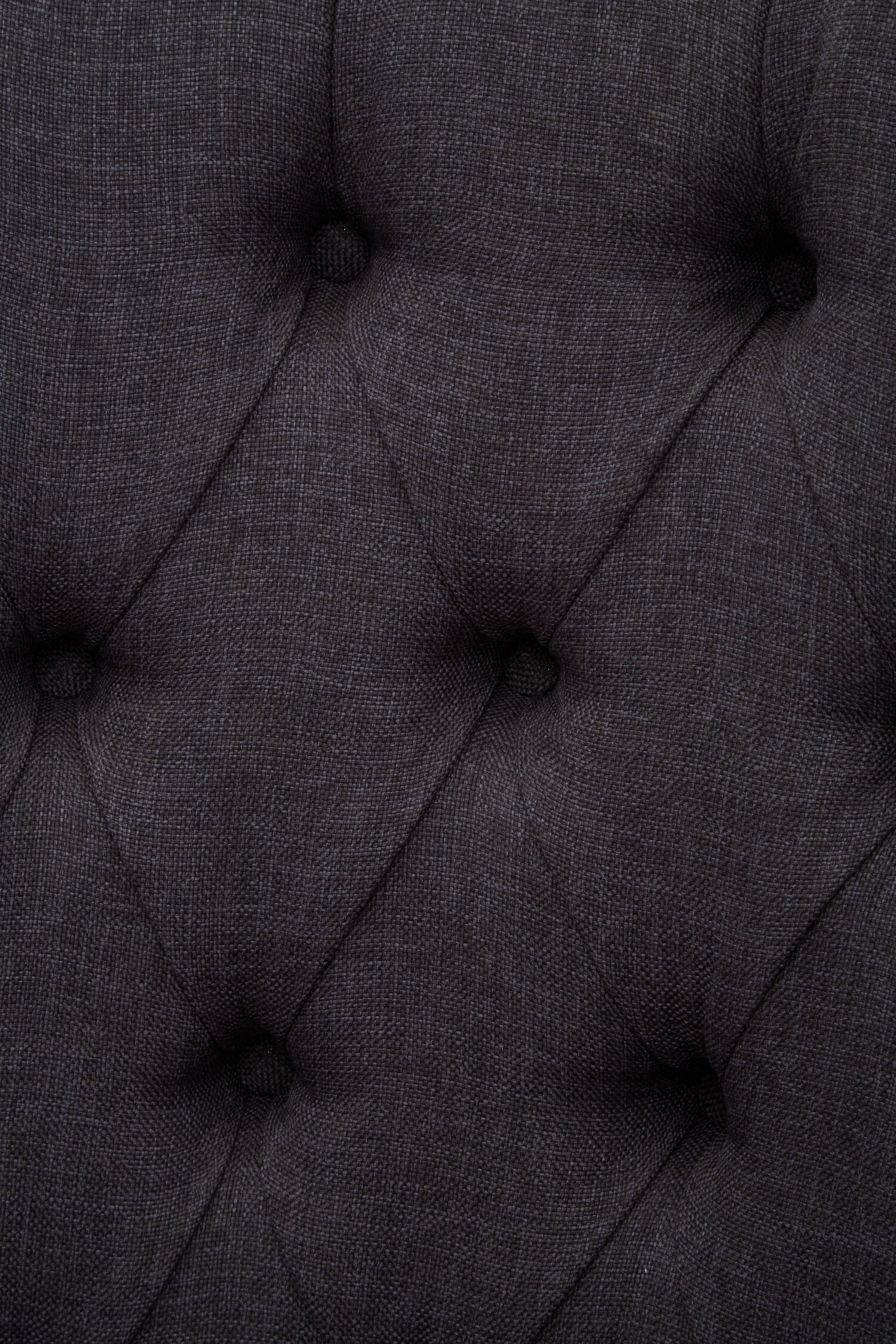 Graphite Grey Upholstered Button Tufted Armchair - The Orchard Home and Gifts