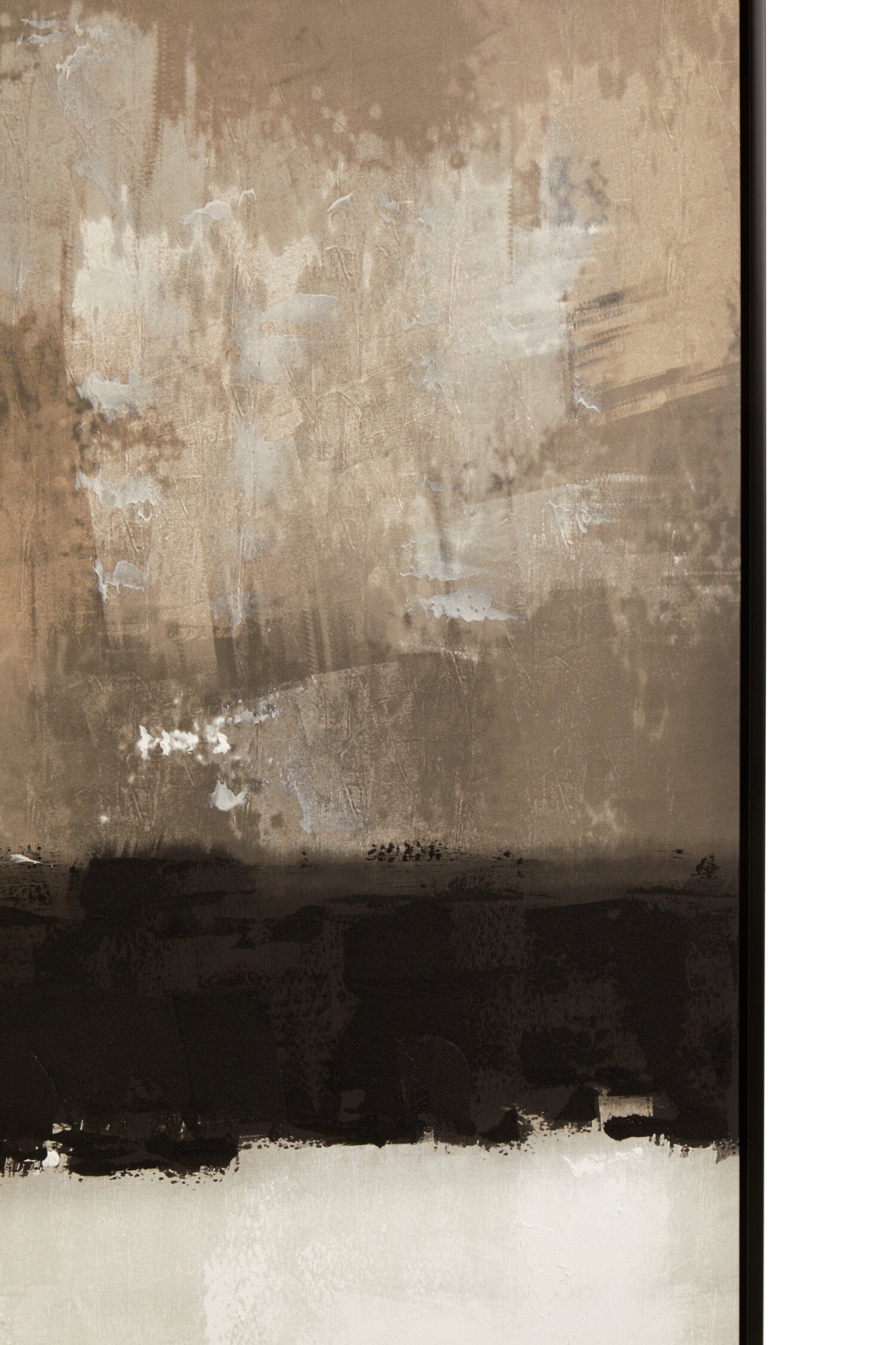 Monochrome Textured Canvas Wall Art - The Orchard Home and Gifts