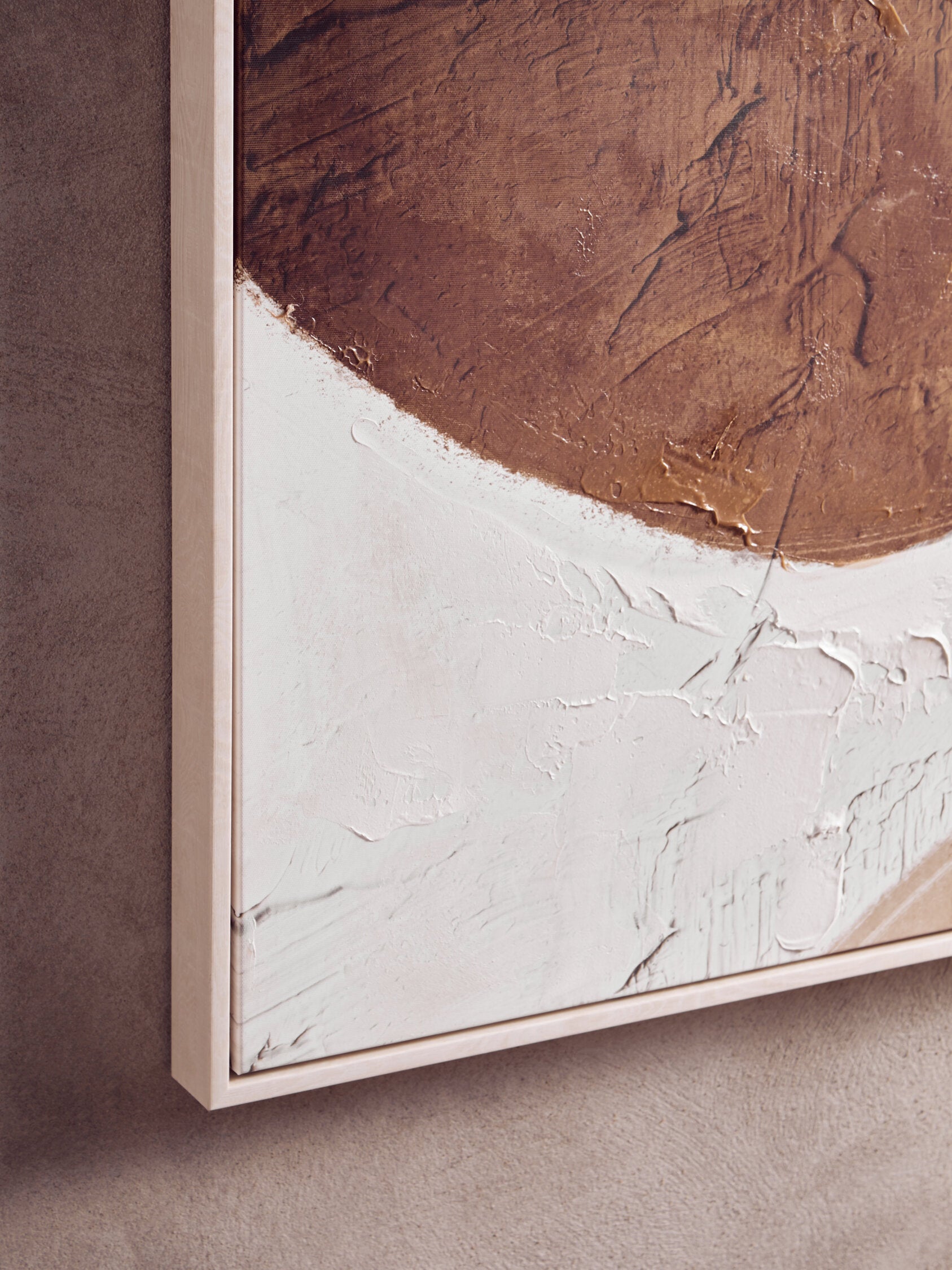 Earth Brown and Natural Textured Wall Art - The Orchard Home and Gifts