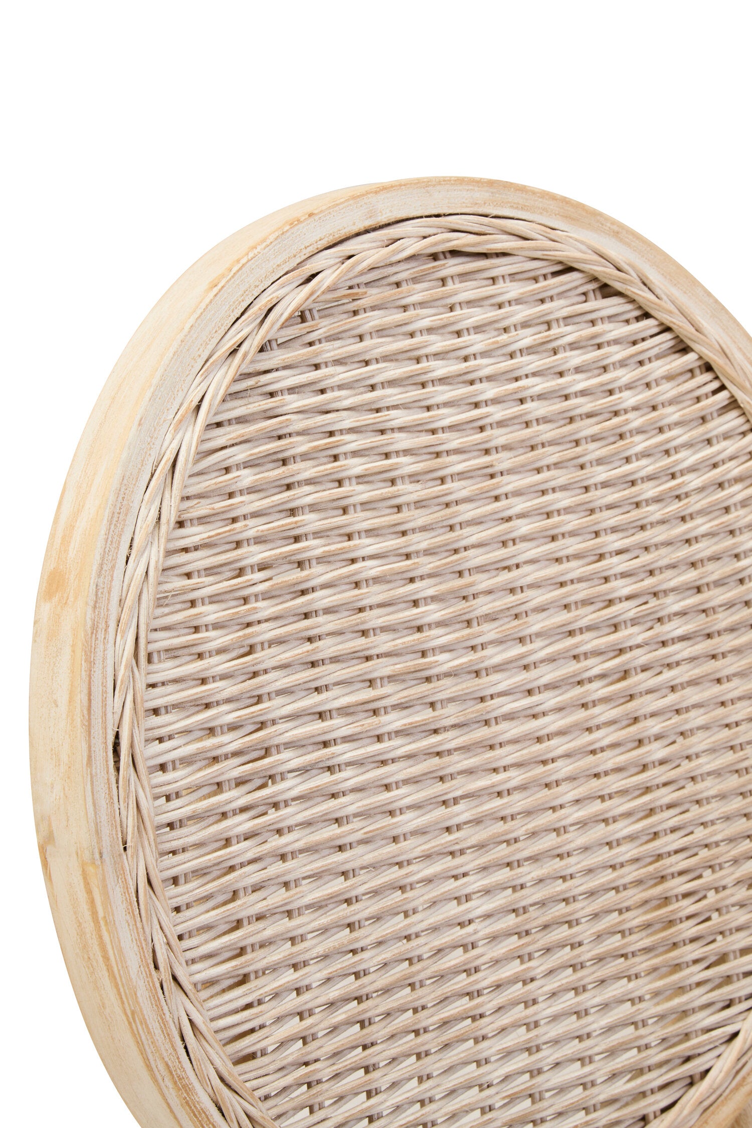 White Wash Elm Uphostered Dining Chair