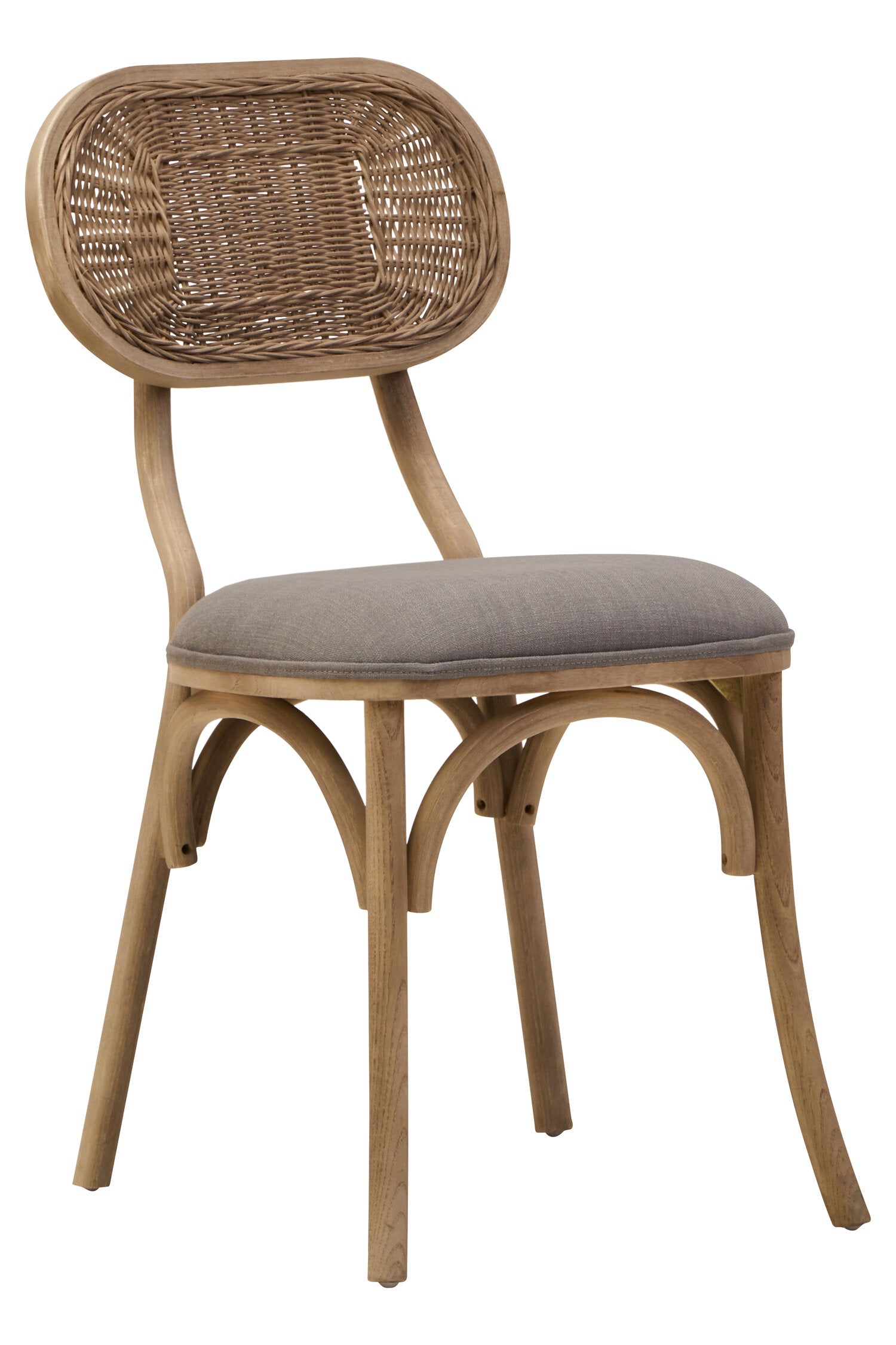 Grey Wash Elm Uphostered Dining Chair - The Orchard Home and Gifts