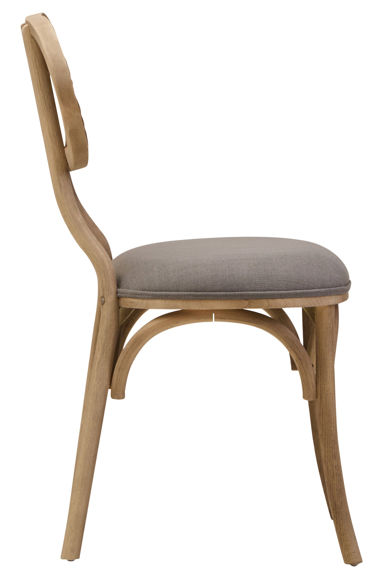 Grey Wash Elm Uphostered Dining Chair - The Orchard Home and Gifts