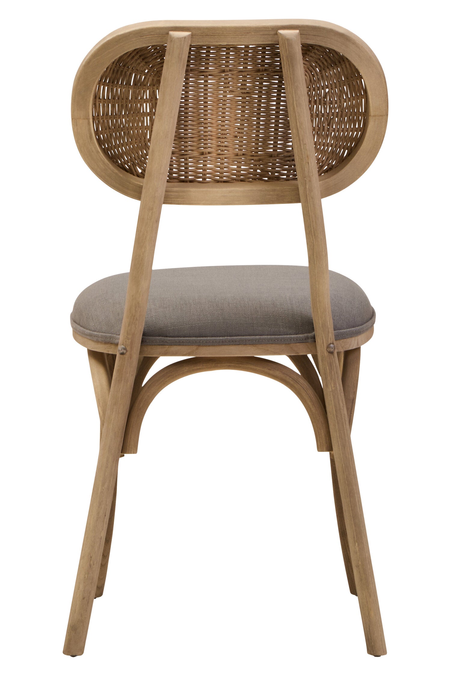 Grey Wash Elm Uphostered Dining Chair - The Orchard Home and Gifts